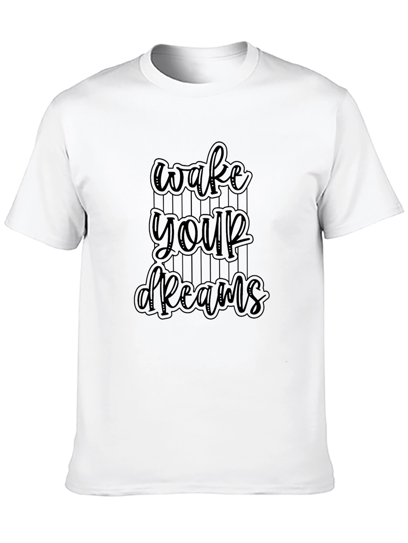 Wake Your Dreams T-Shirt - Black