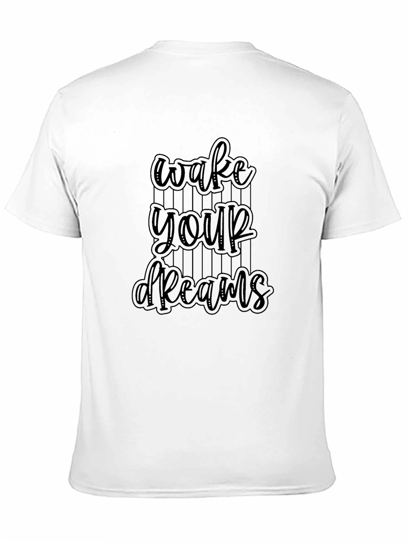 Wake Your Dreams T-Shirt - Black