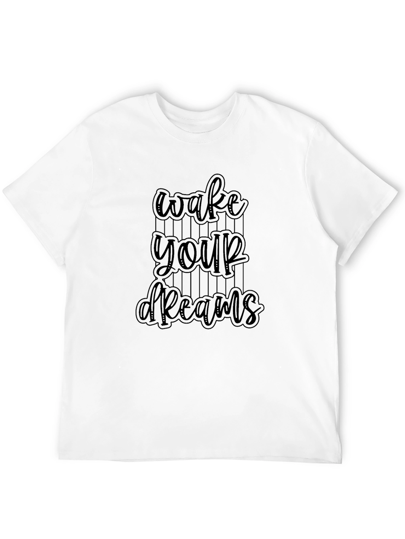 Wake Your Dreams T-Shirt - Black
