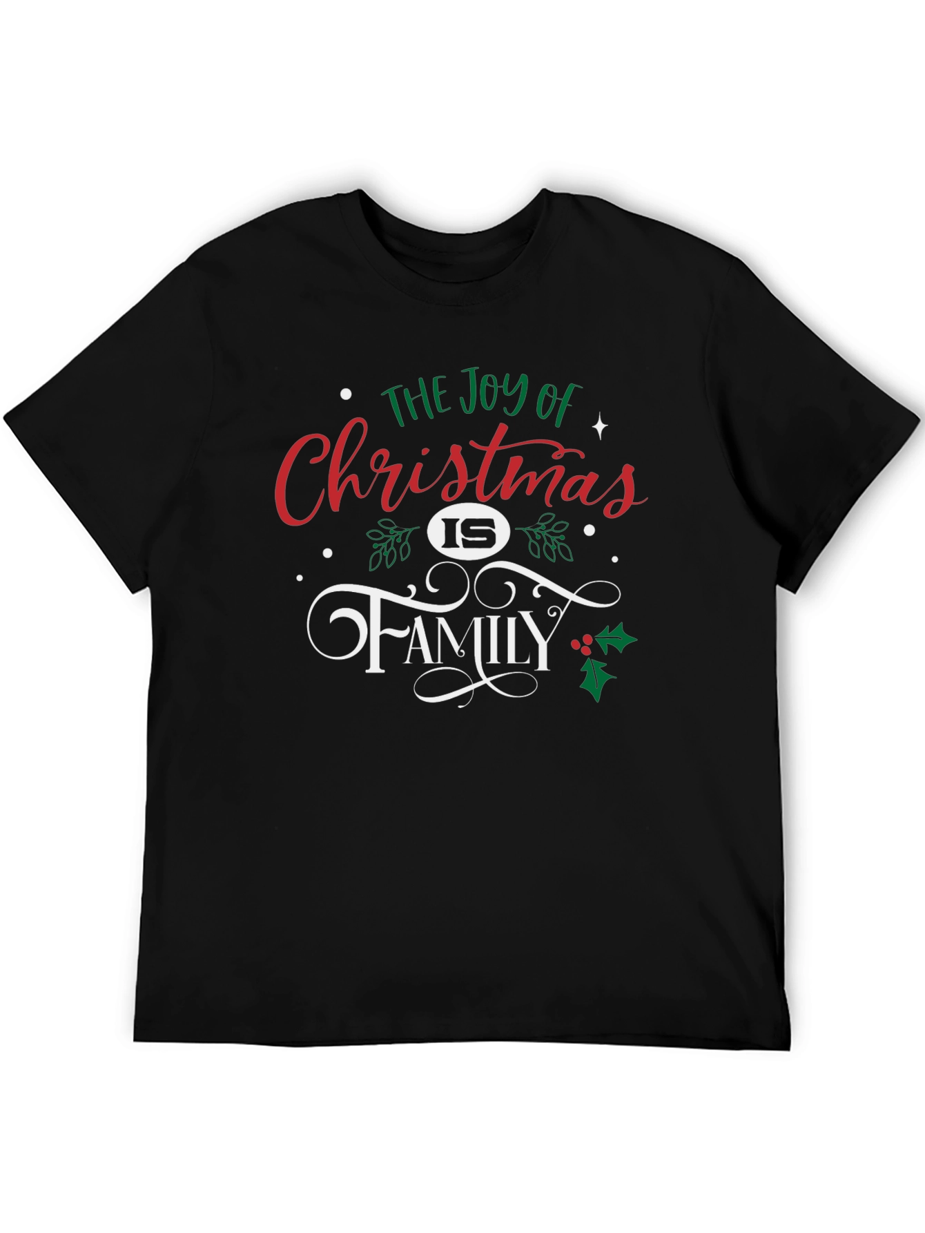 Joy of Christmas Family Holiday T-Shirt