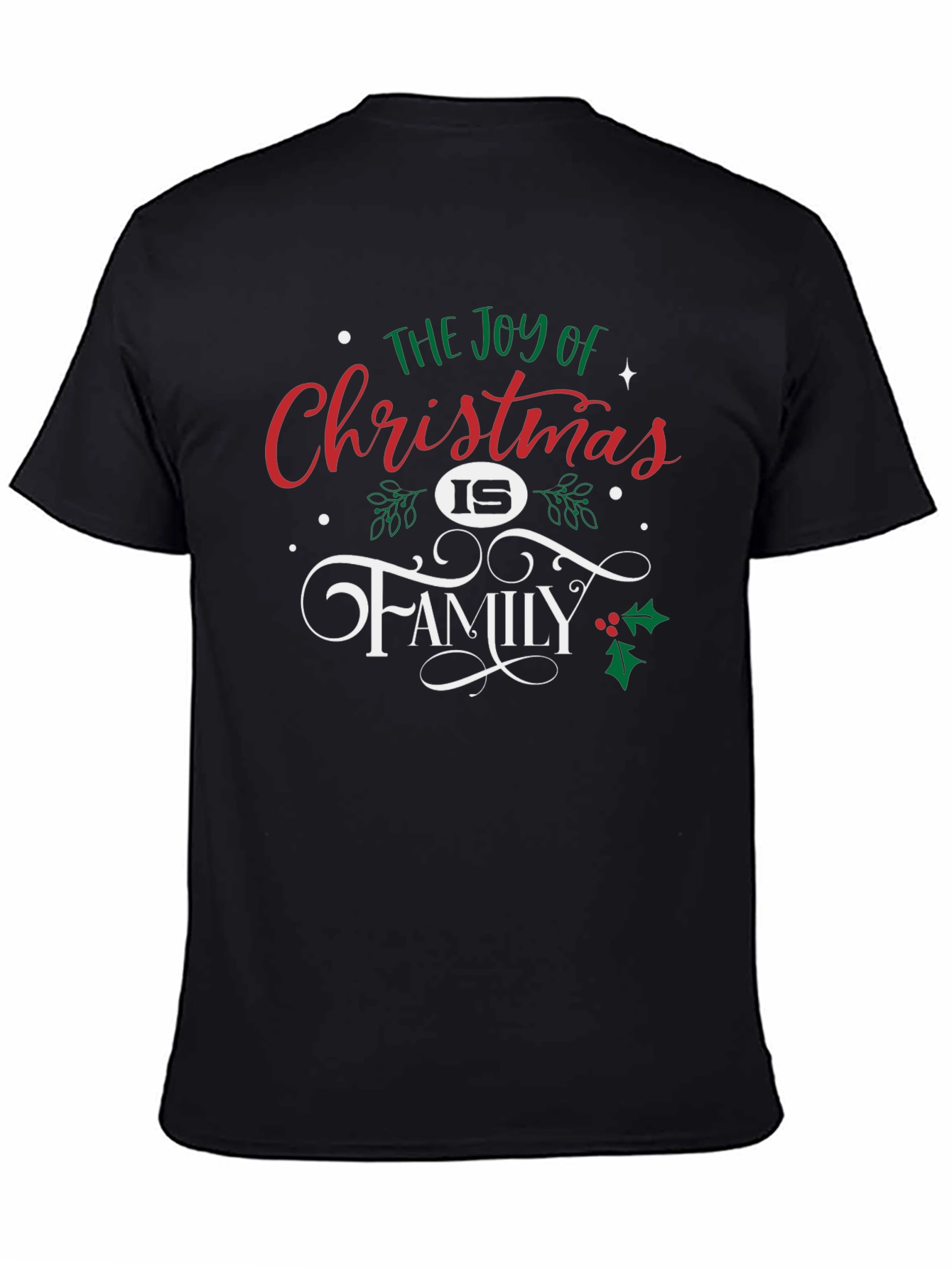 Joy of Christmas Family Holiday T-Shirt