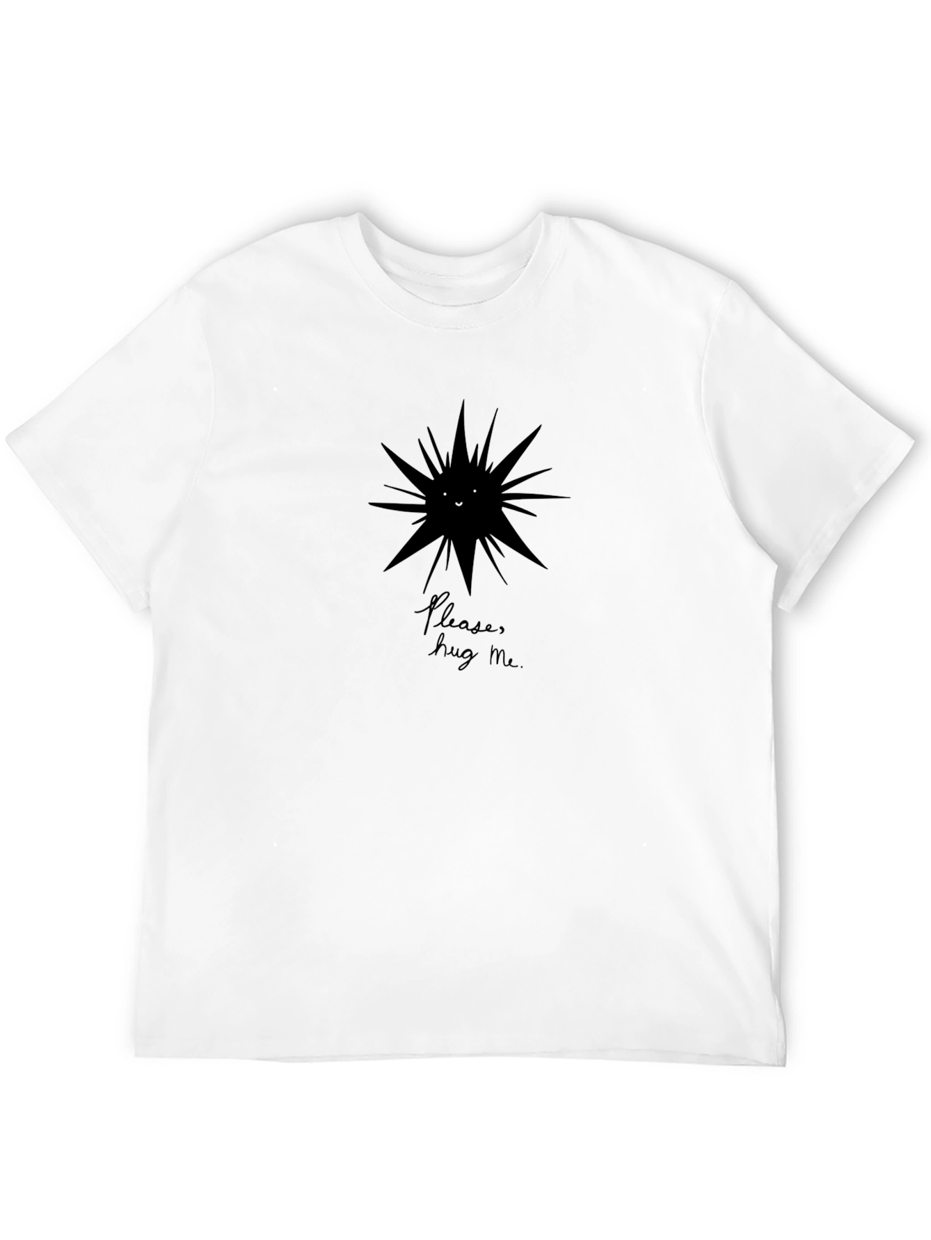 Please Hug Me T-Shirt - Soft Cotton Graphic Tee