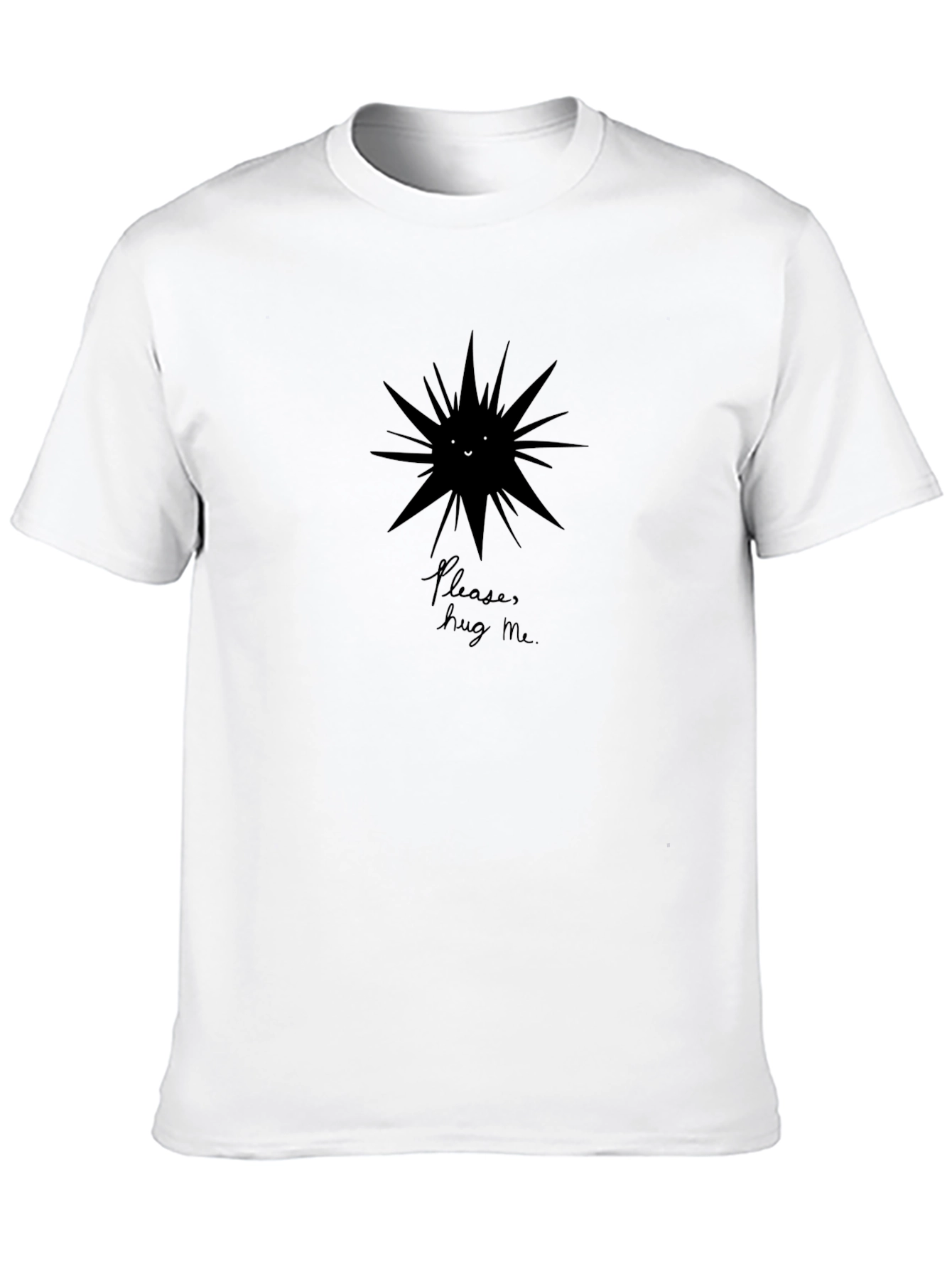 Please Hug Me T-Shirt - Soft Cotton Graphic Tee