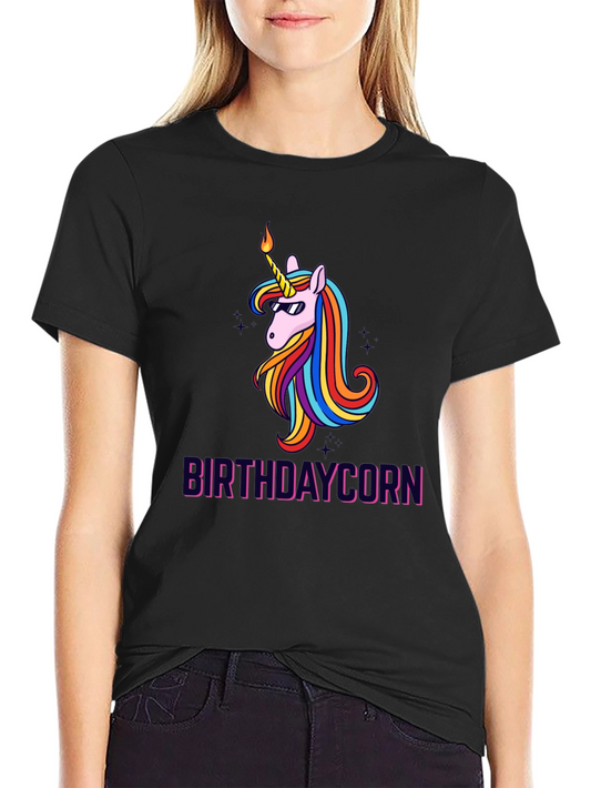Birthdaycorn T-Shirt - Cool Unicorn Tee