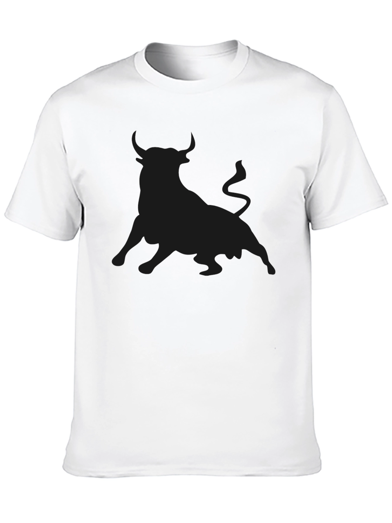 Black Bull Silhouette Graphic Tee