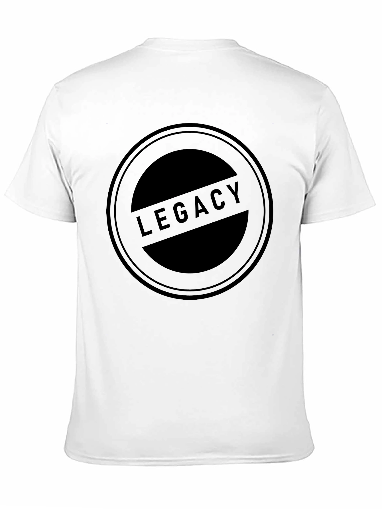 Legacy Graphic Print T-Shirt - Black