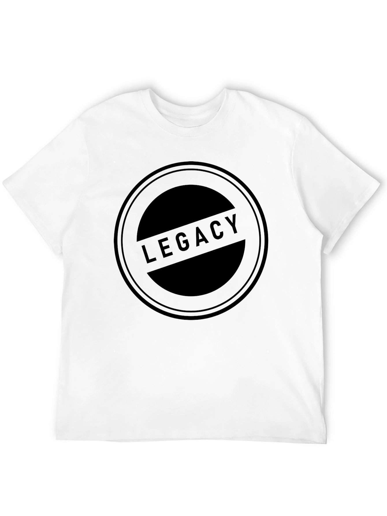 Legacy Graphic Print T-Shirt - Black