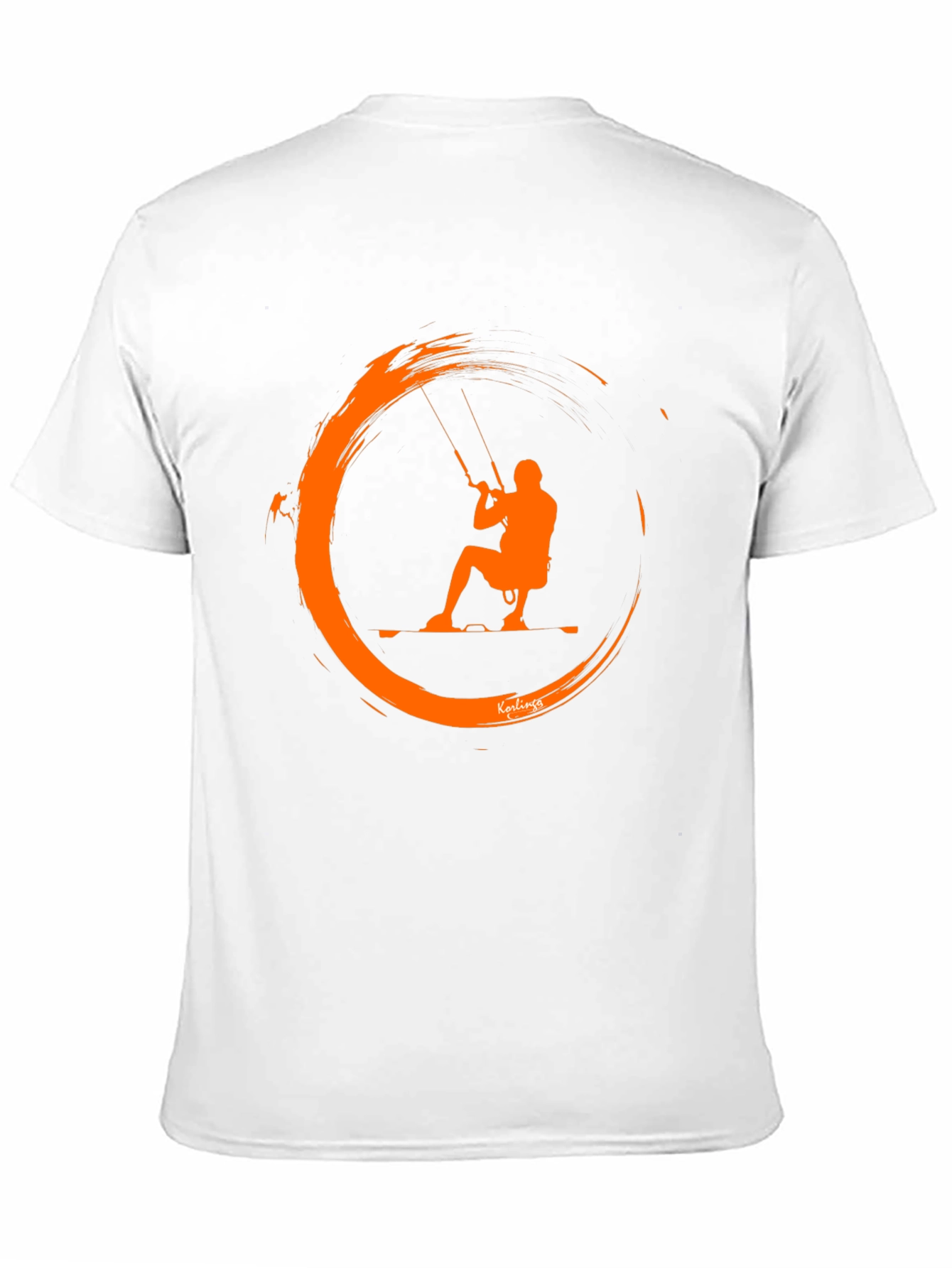 Kitesurfing Graphic Tee - Black