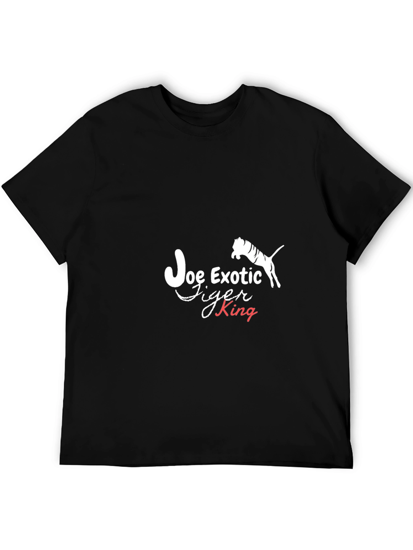 Joe Exotic Tiger King Graphic T-Shirt - Black