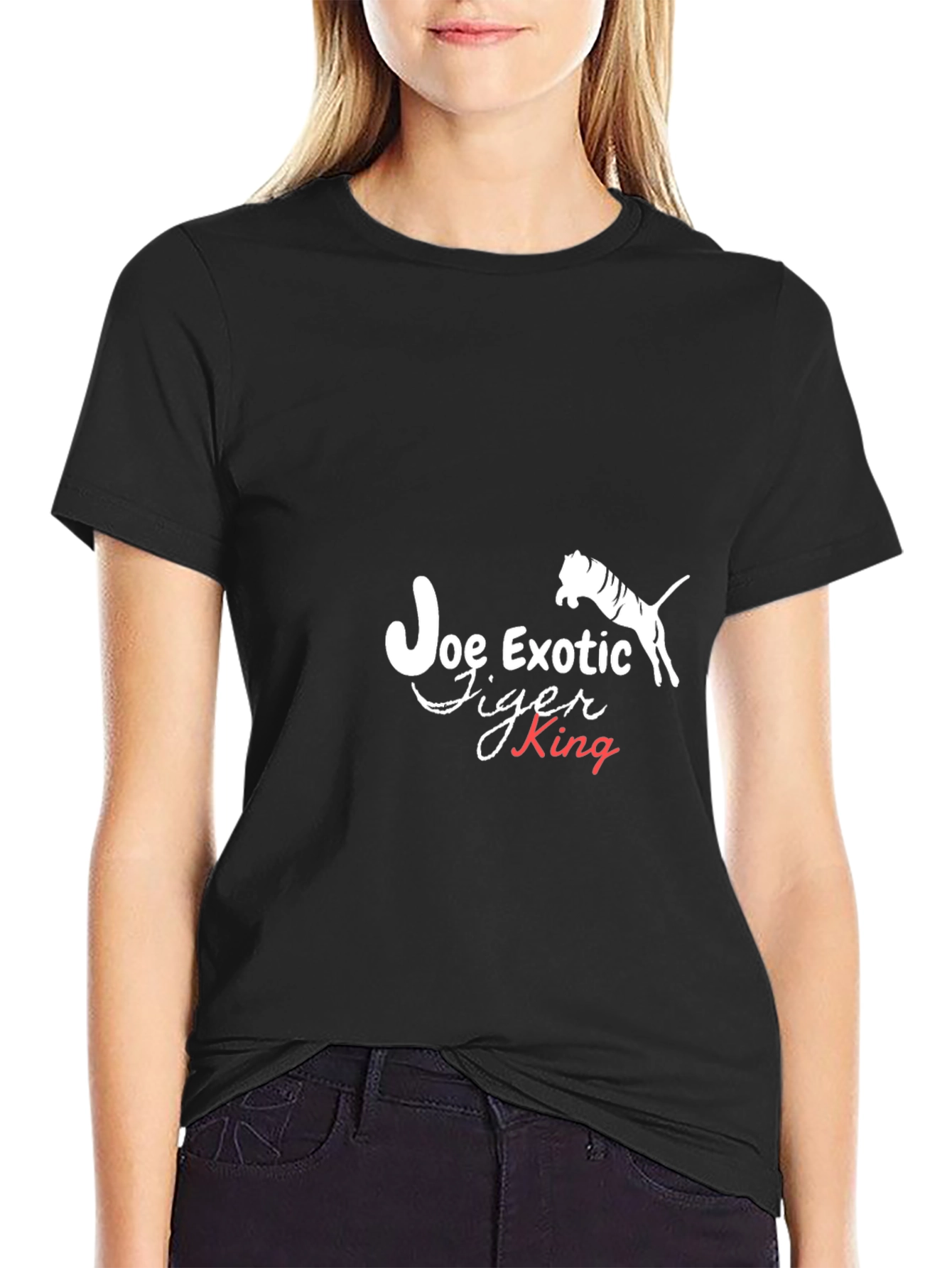Joe Exotic Tiger King Graphic T-Shirt - Black