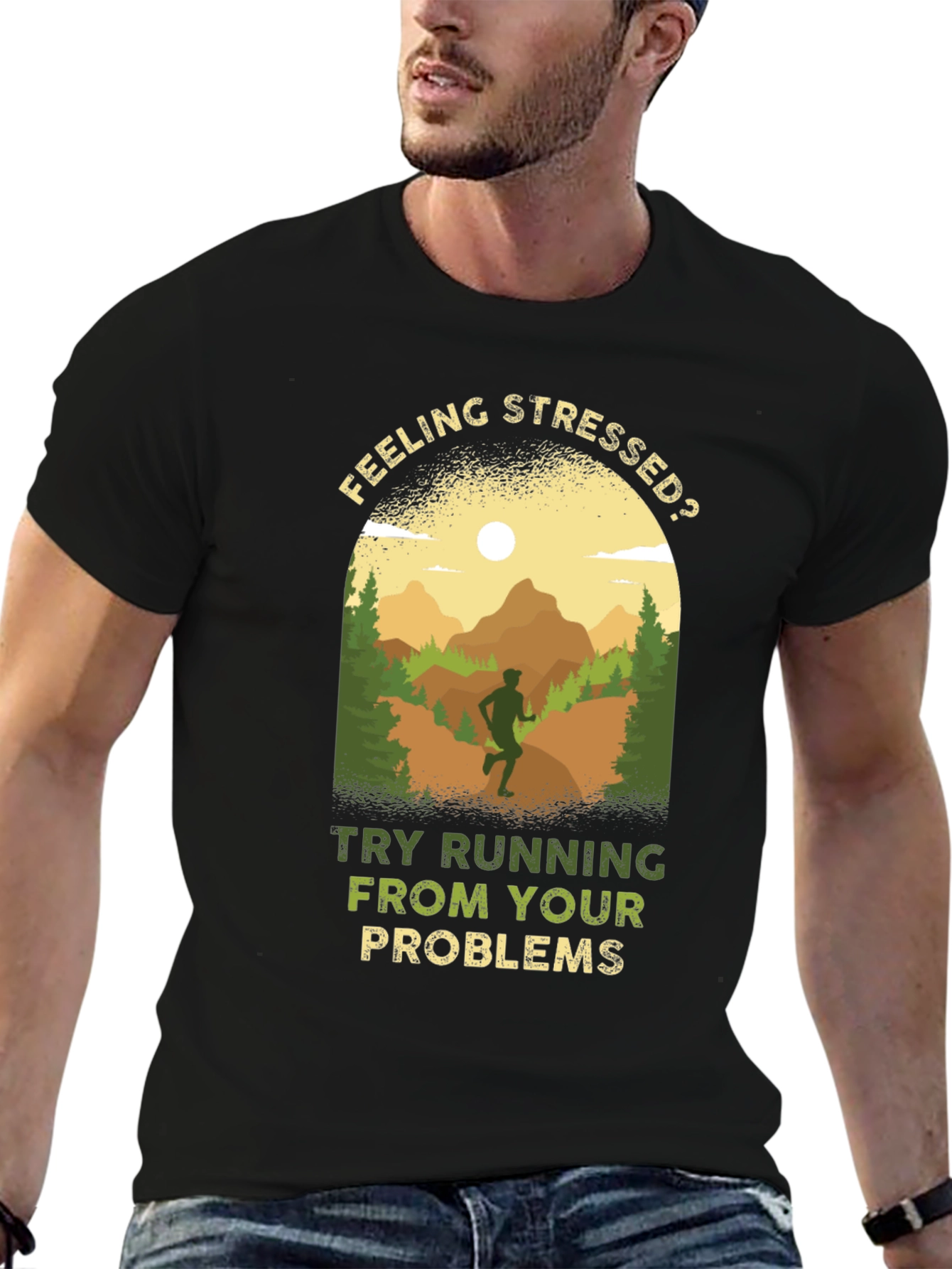 Feeling Stressed? Running T-Shirt