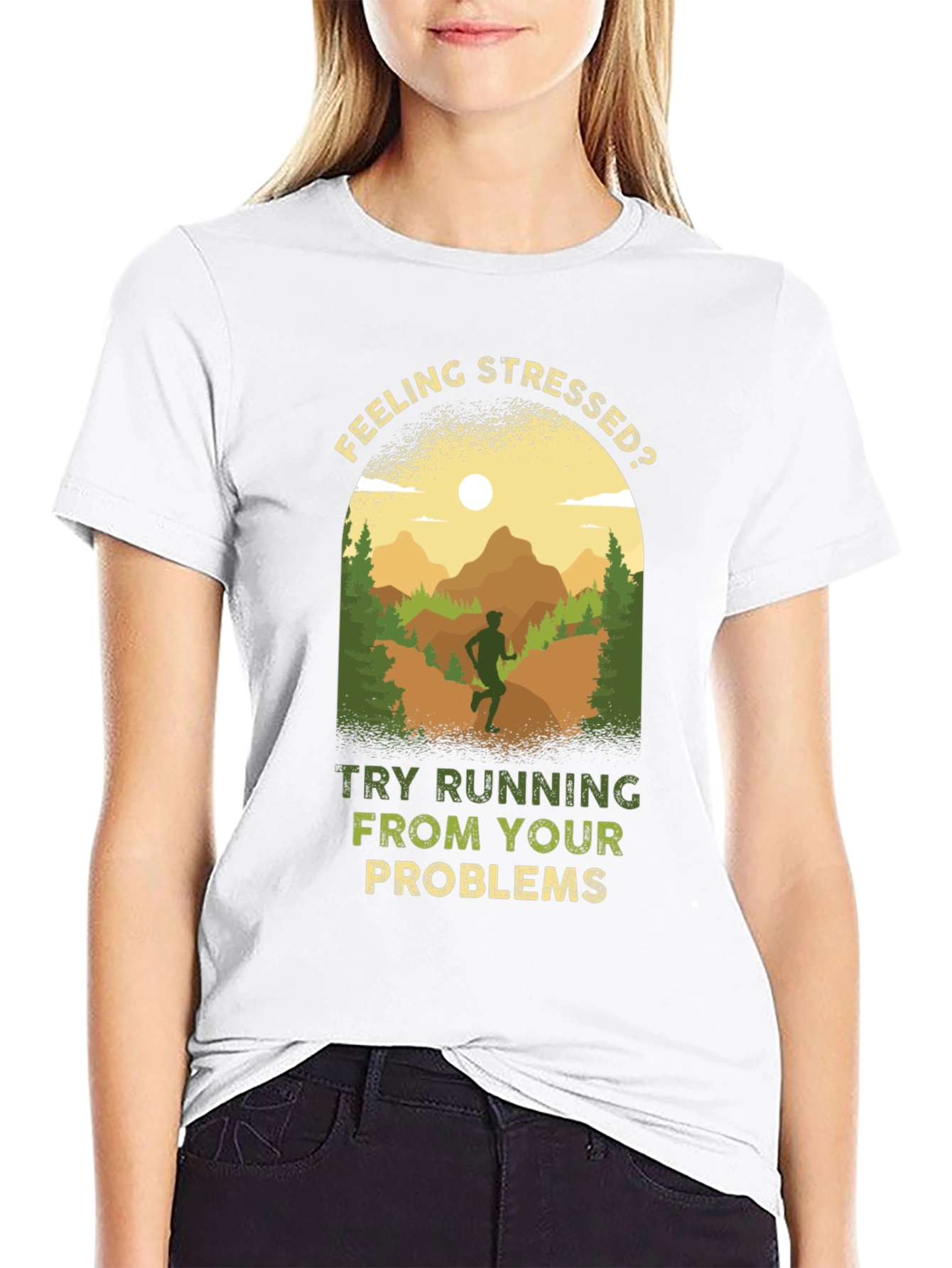 Feeling Stressed? Running T-Shirt