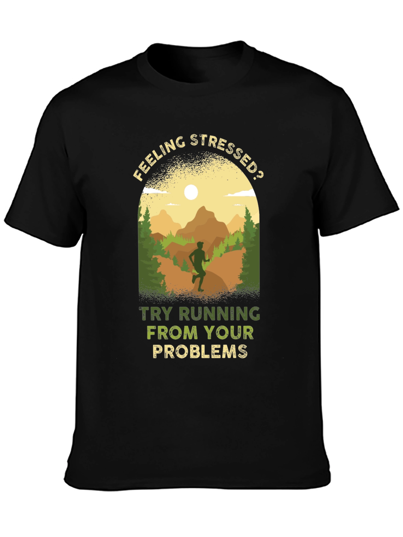 Feeling Stressed? Running T-Shirt