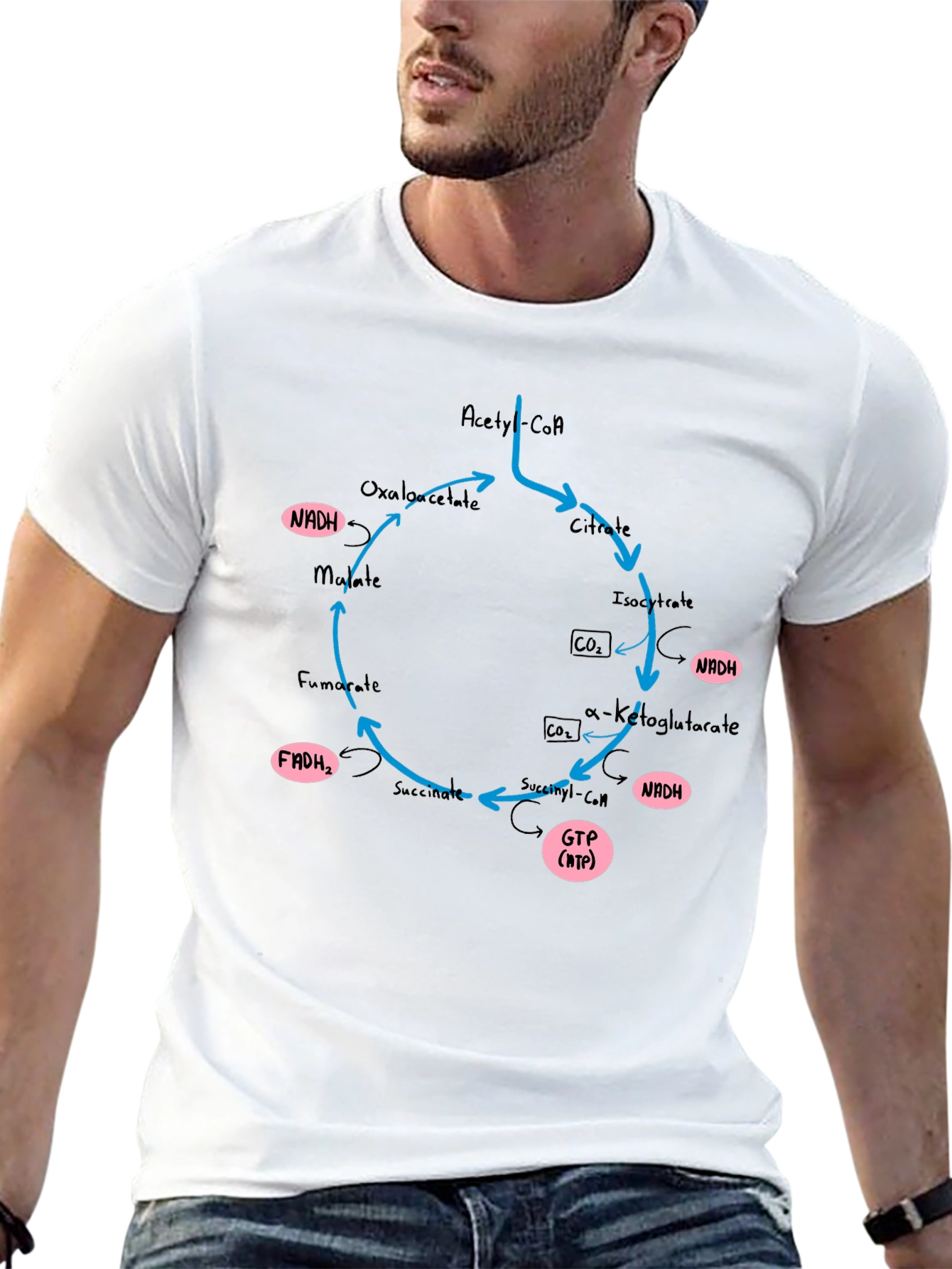 Krebs Cycle T-Shirt - Biology Geek Chic