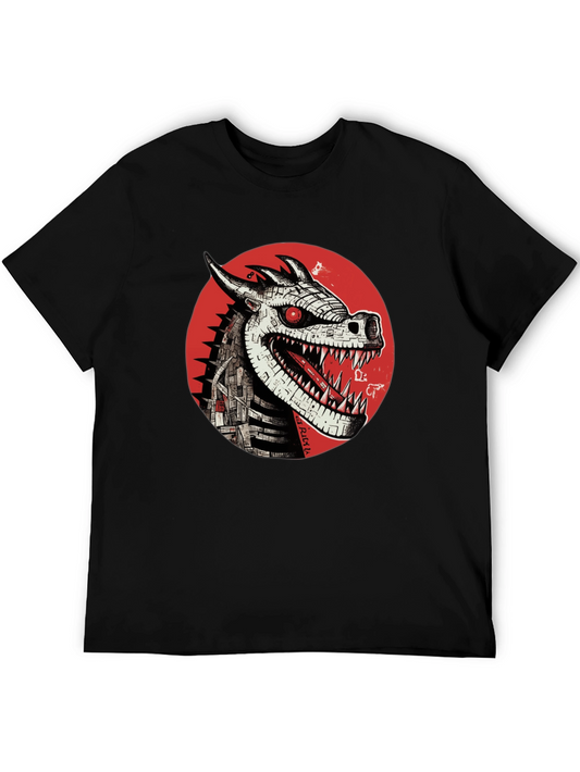 Dragon Graphic Tee - Black T-Shirt