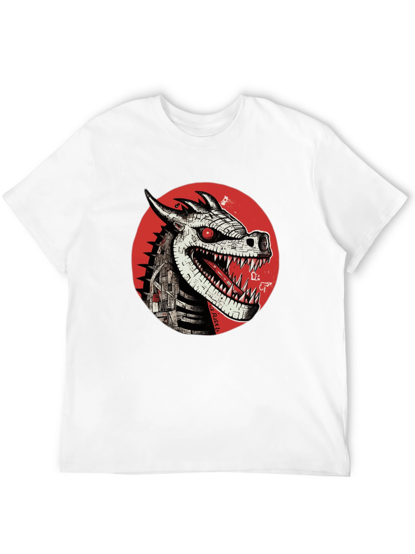 Dragon Graphic Tee - Black T-Shirt