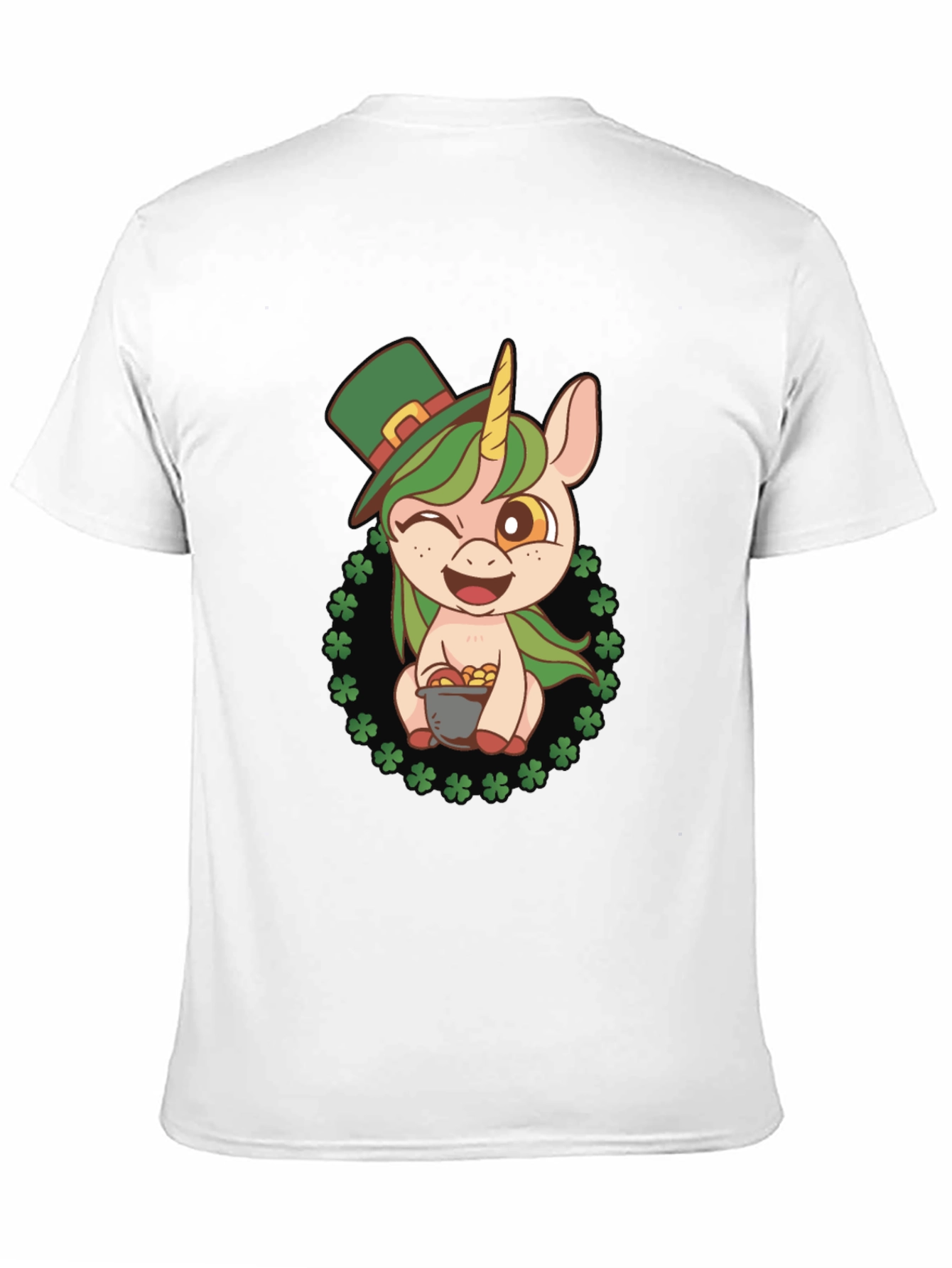 Lucky Unicorn St. Patricks Day T-Shirt