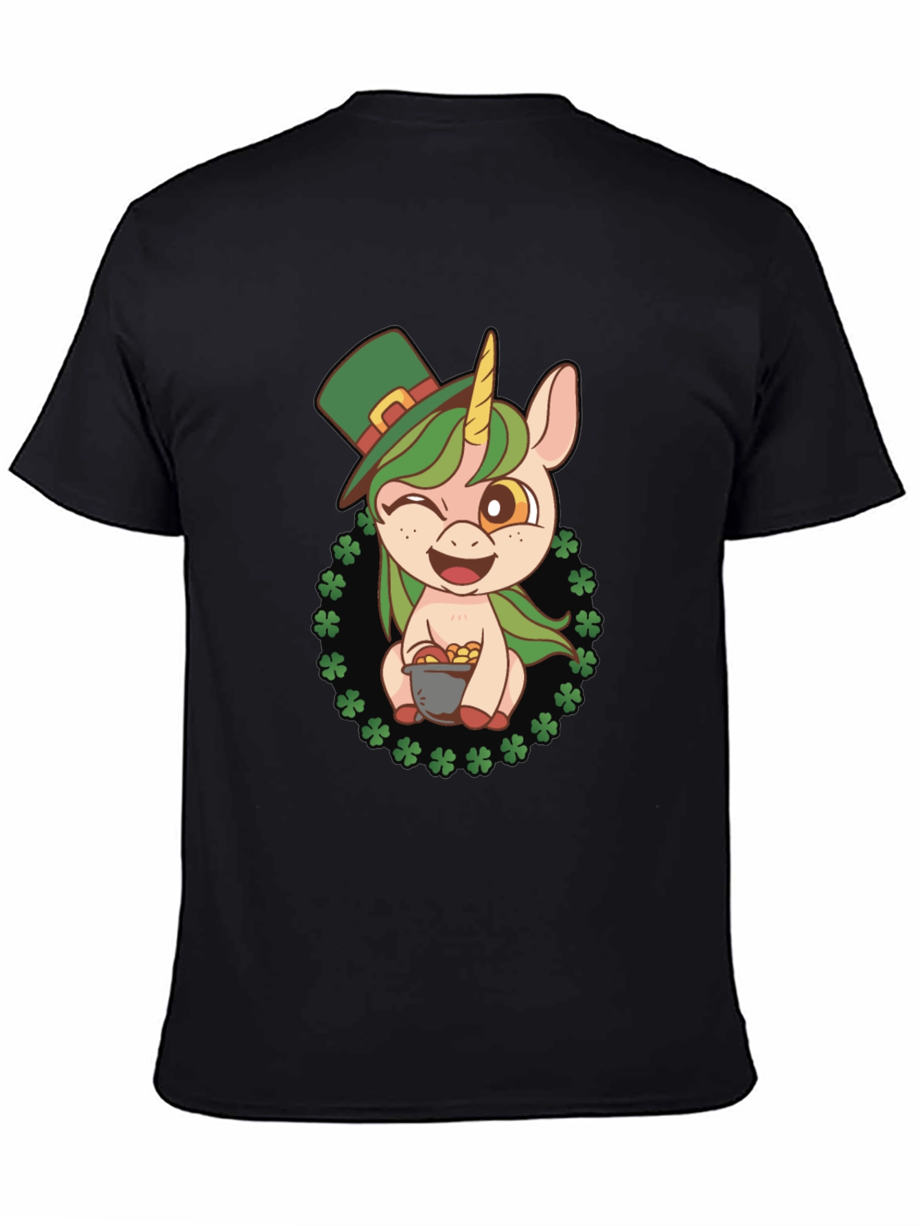 Lucky Unicorn St. Patricks Day T-Shirt