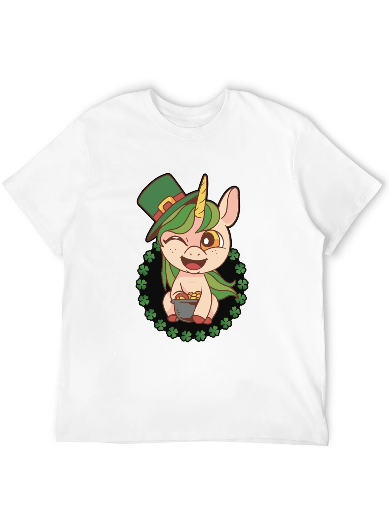 Lucky Unicorn St. Patricks Day T-Shirt
