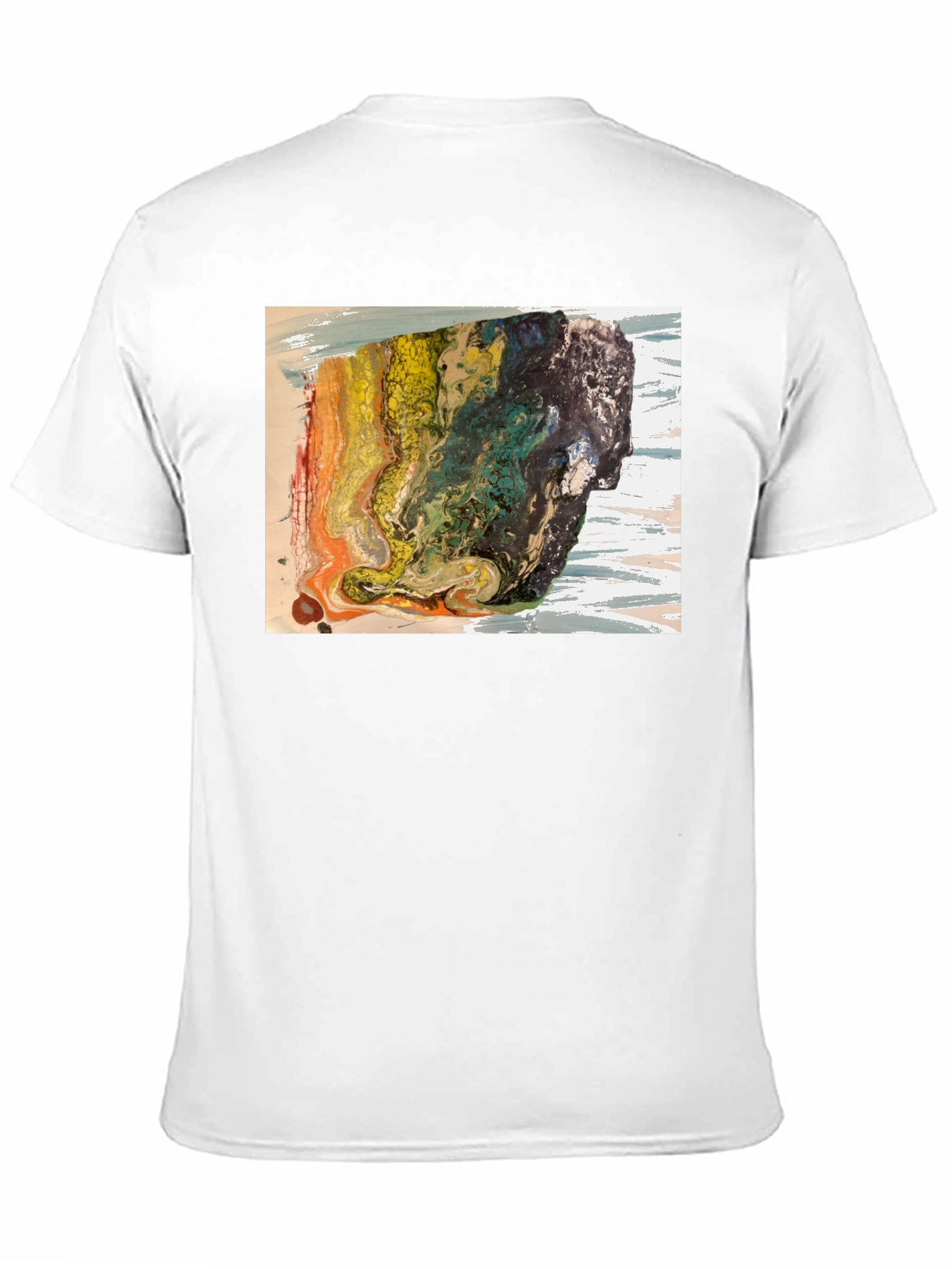 Abstract Art Graphic T-Shirt - Modern Style