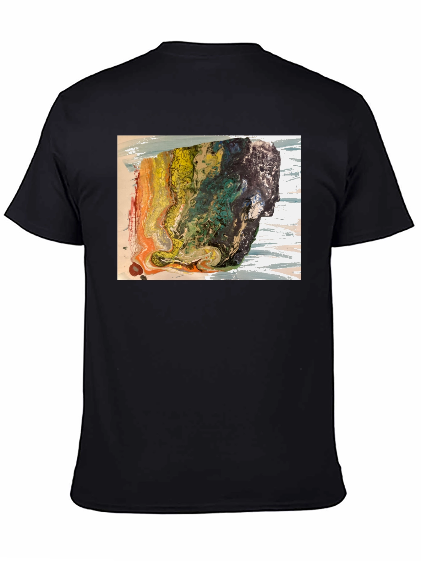 Abstract Art Graphic T-Shirt - Modern Style