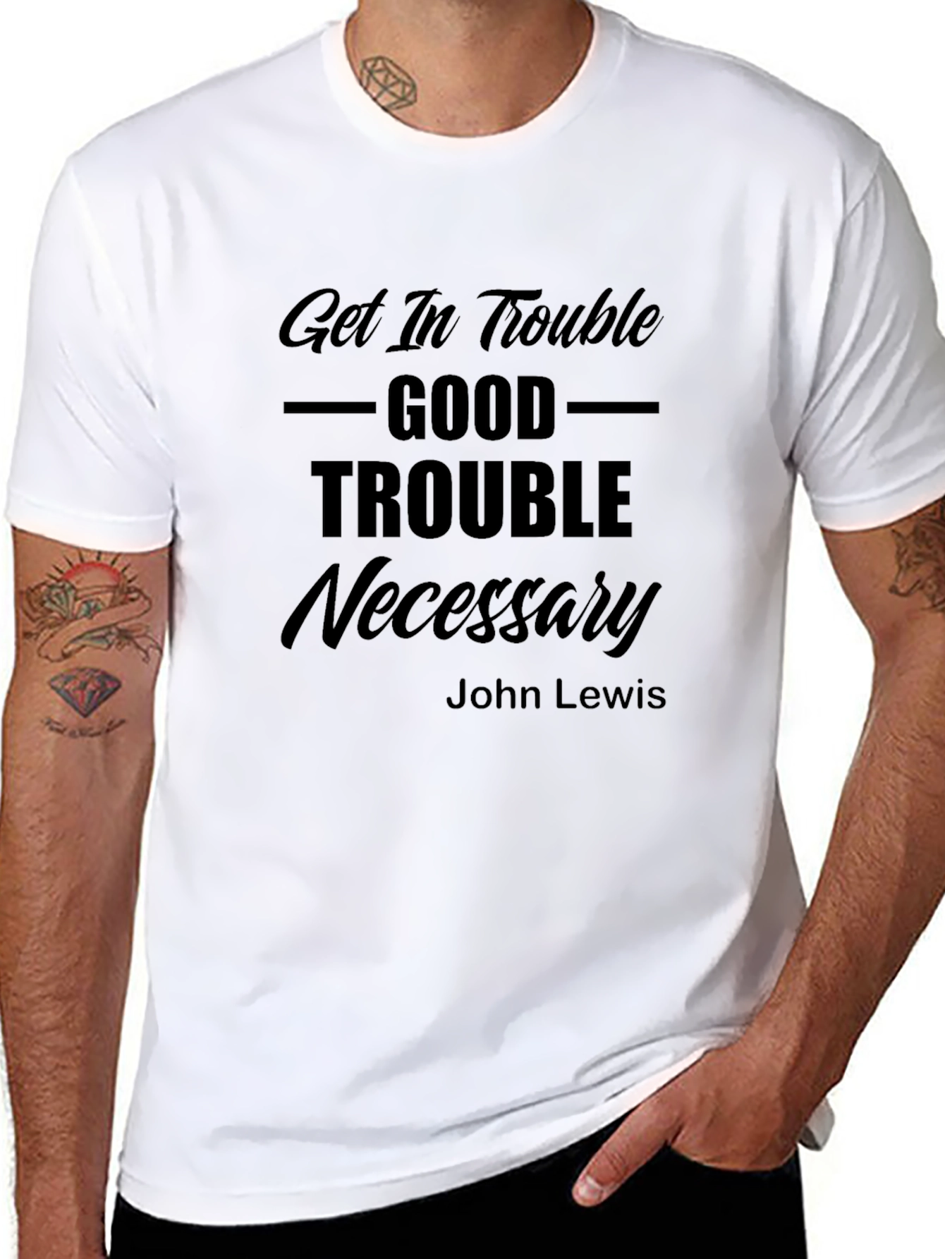 Get in Trouble Good Trouble Necessary T-Shirt