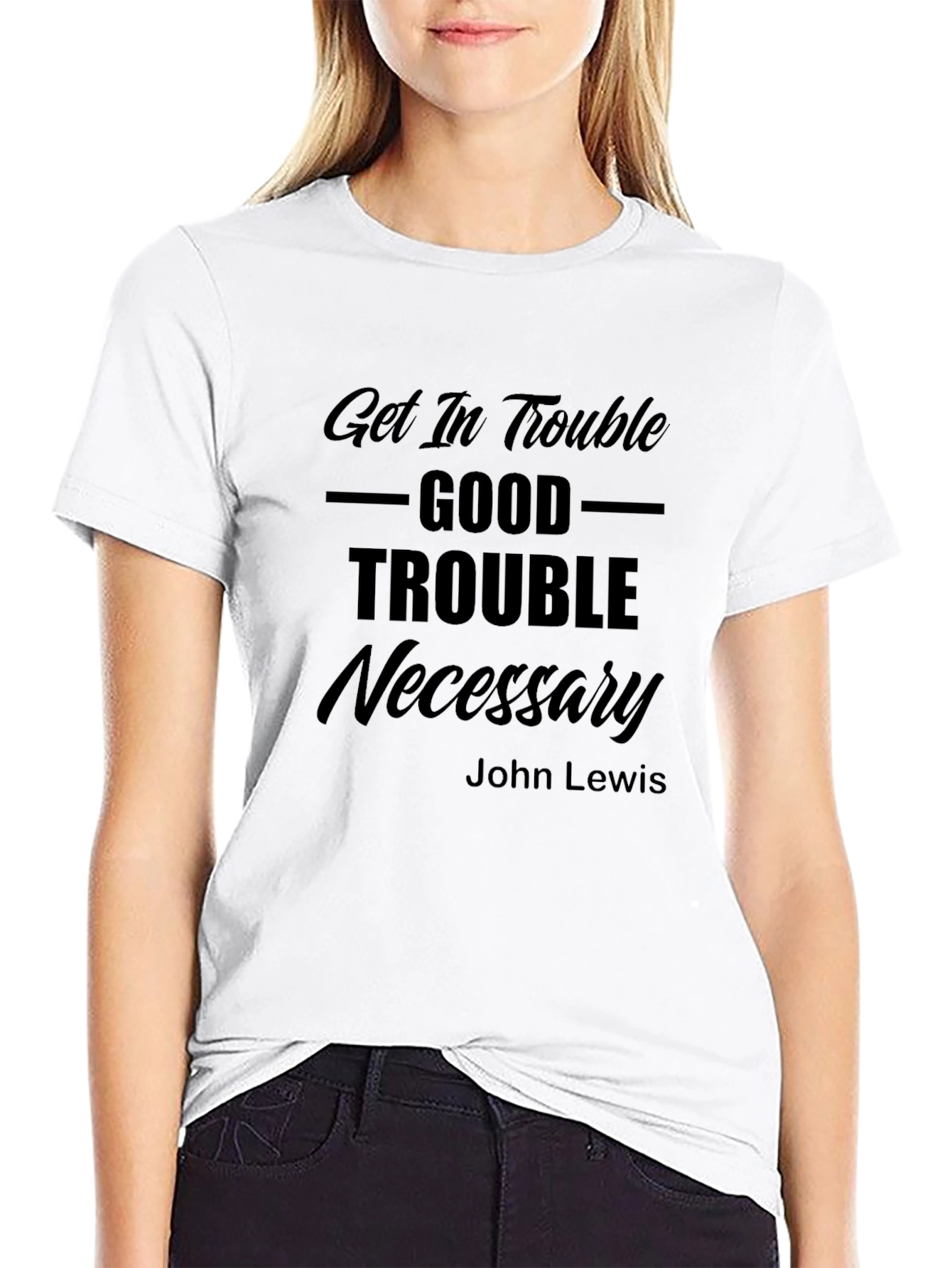 Get in Trouble Good Trouble Necessary T-Shirt