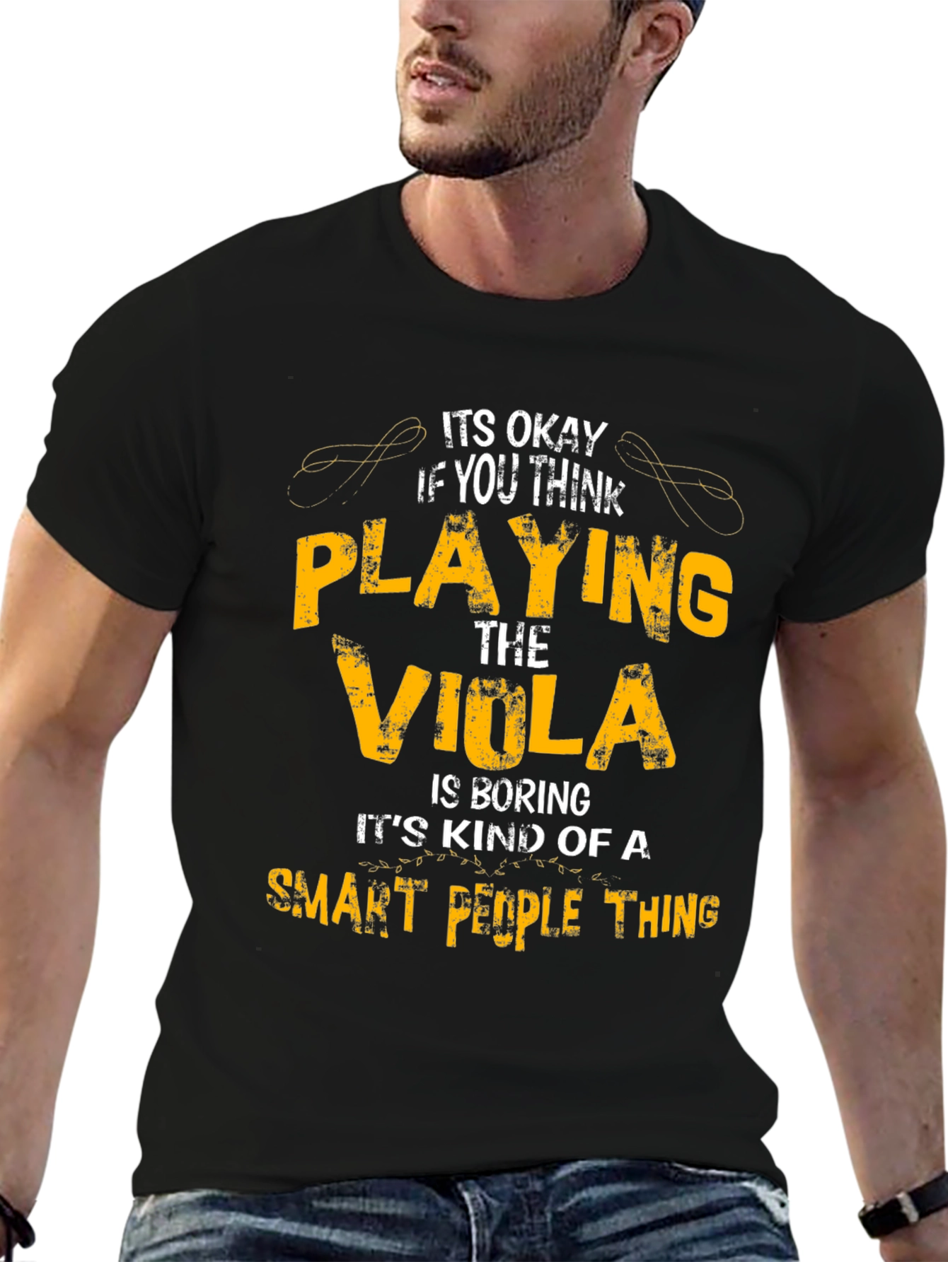 Funny Viola Player T-Shirt - Smart People Thing