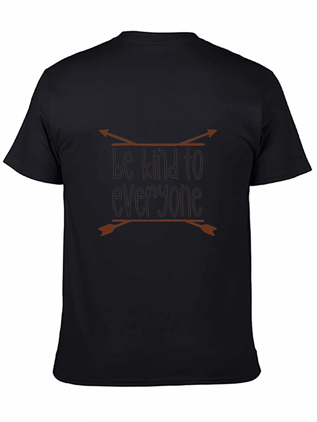 Be Kind to Everyone Black Graphic Tee