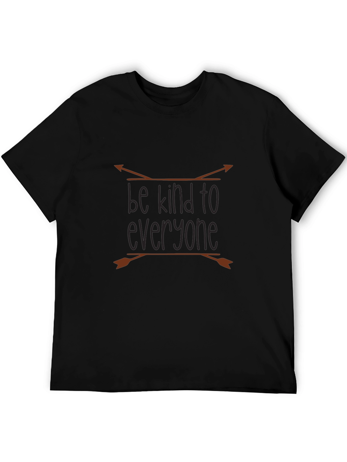 Be Kind to Everyone Black Graphic Tee