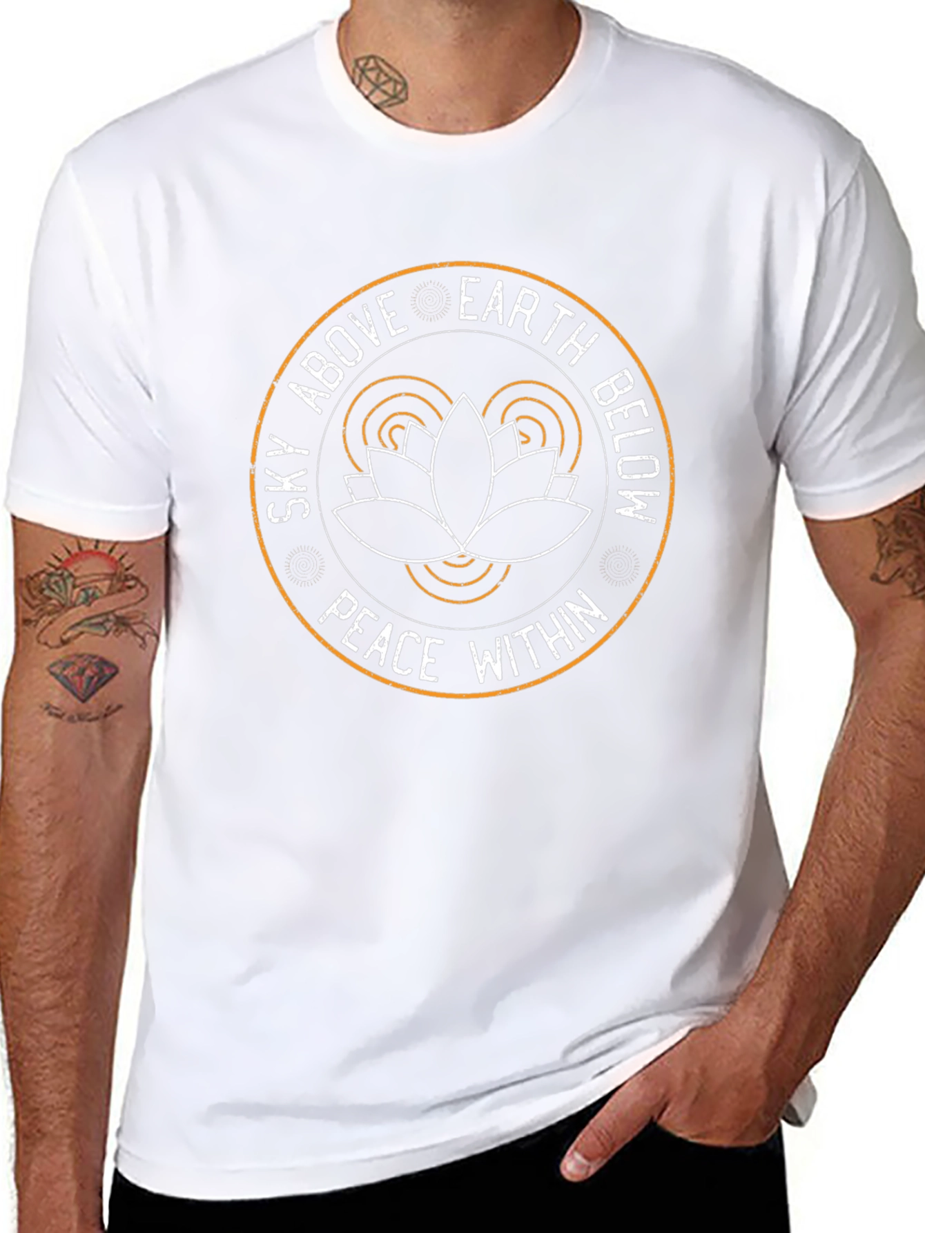 Sky Above Earth Below Graphic Tee