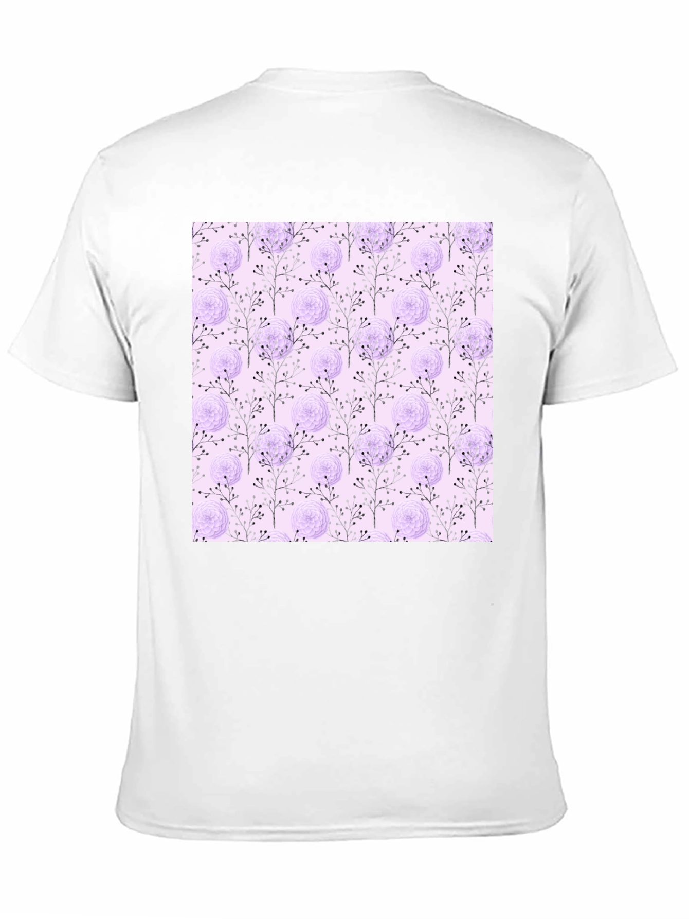 Floral Patterned T-Shirt - Trendy & Stylish