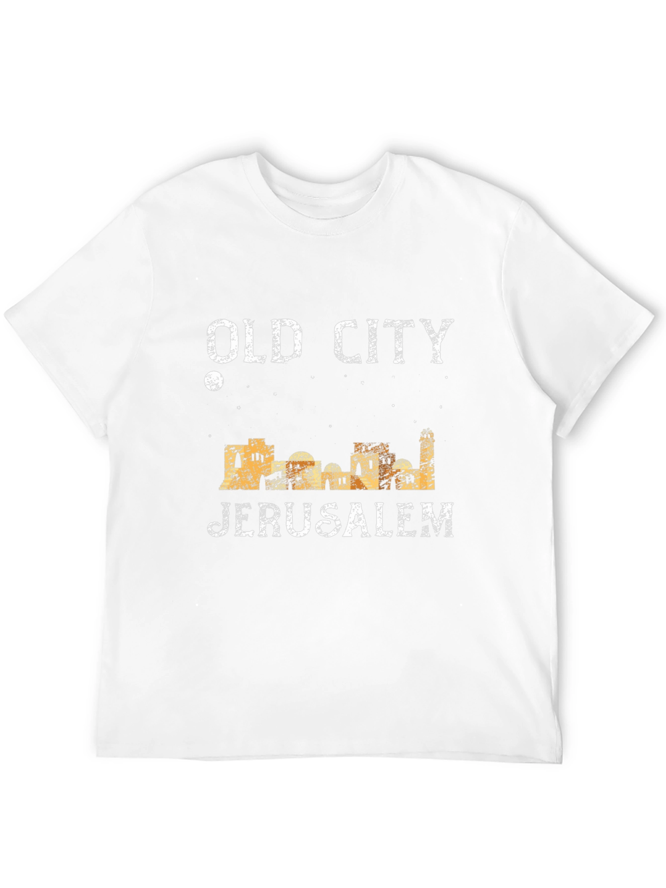 Old City Jerusalem Black Graphic Tee