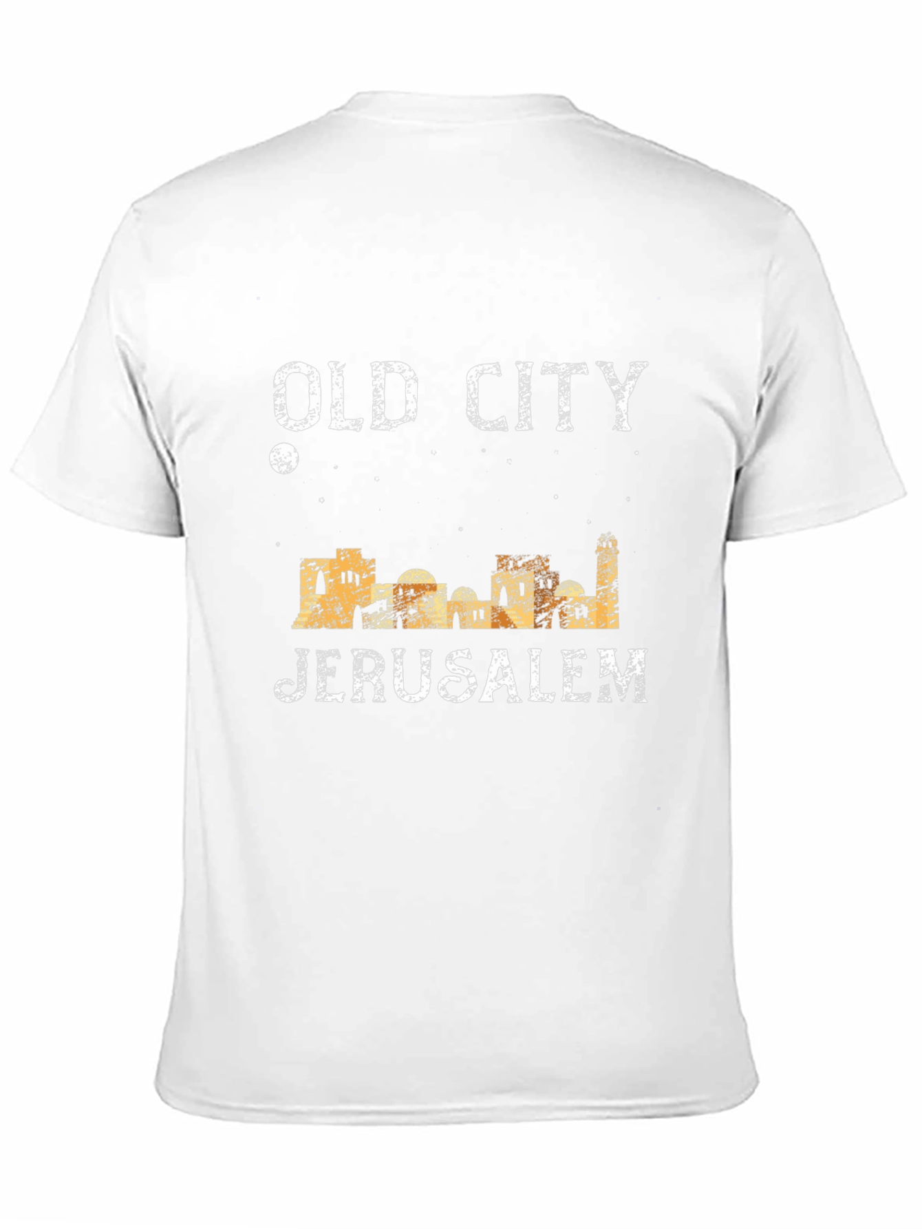 Old City Jerusalem Black Graphic Tee
