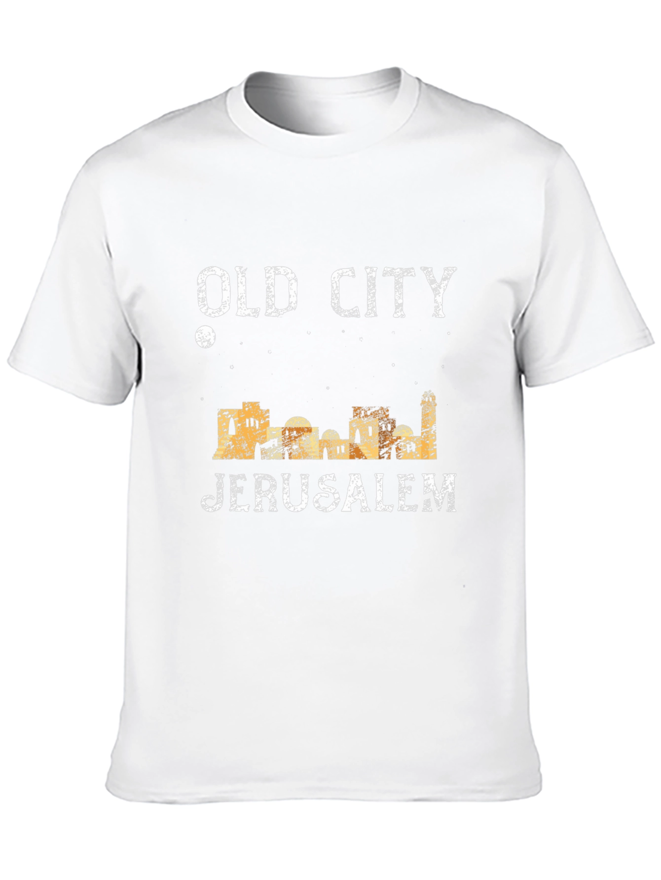 Old City Jerusalem Black Graphic Tee
