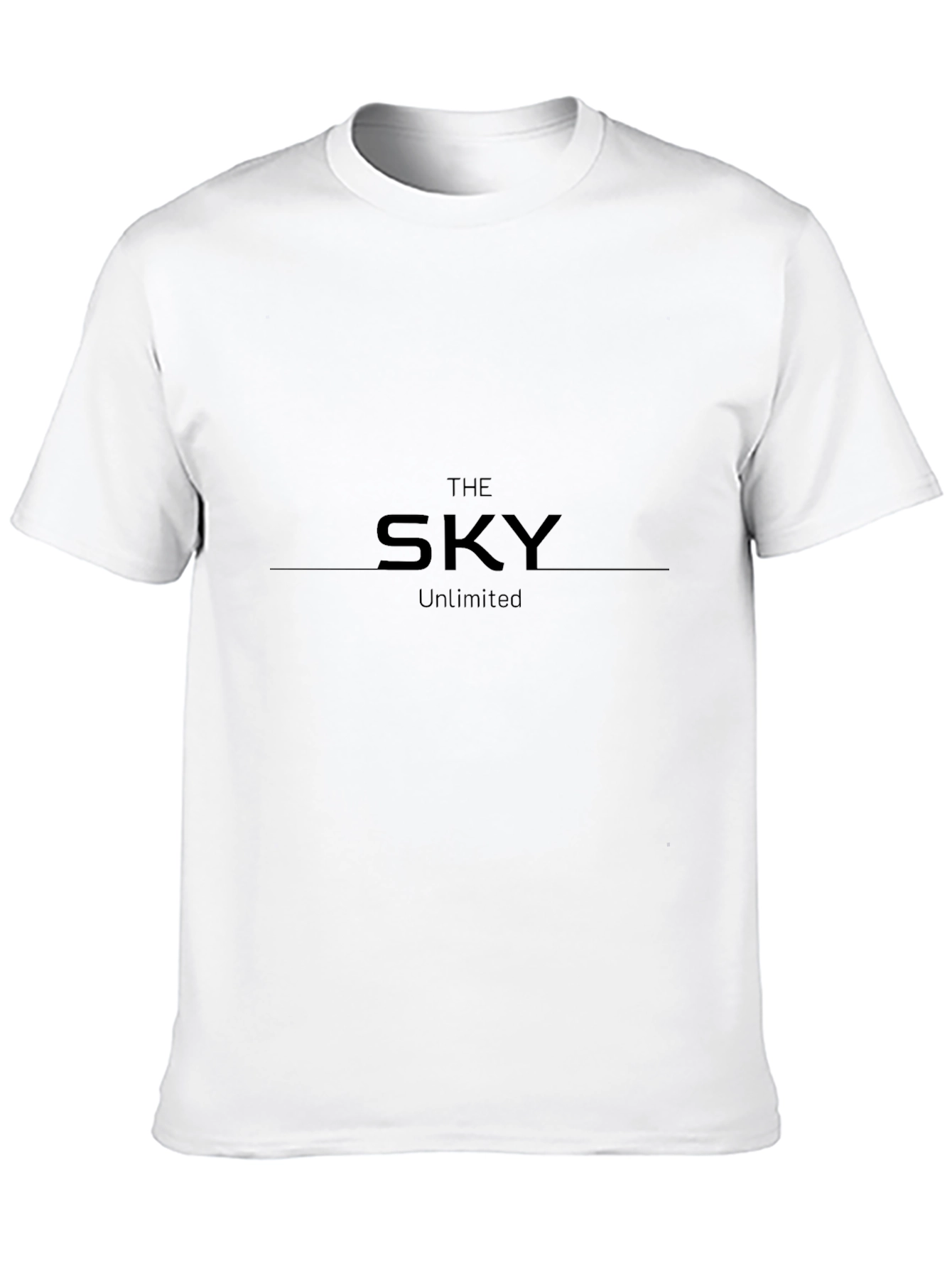 The Sky Unlimited Black Graphic Tee