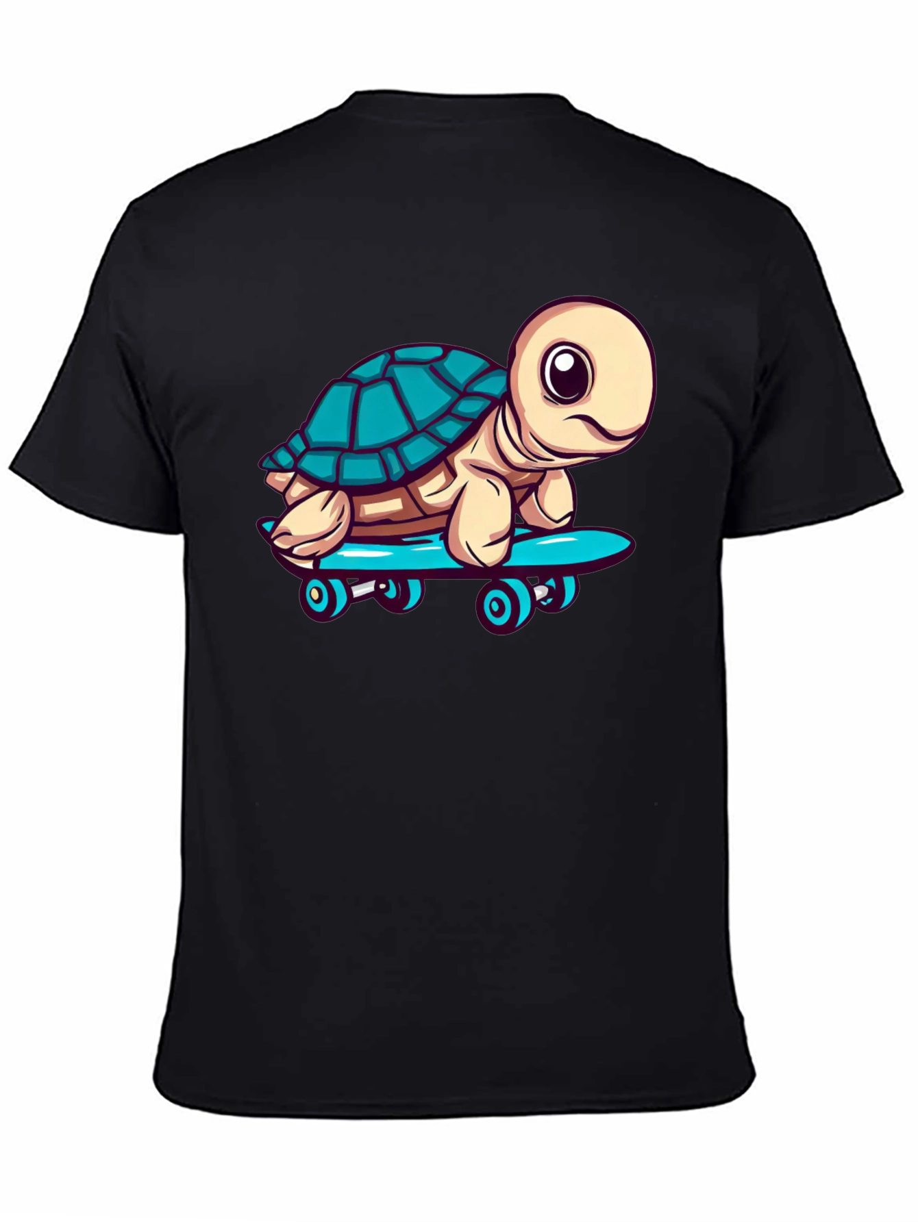 Turtle Skateboard Graphic T-Shirt