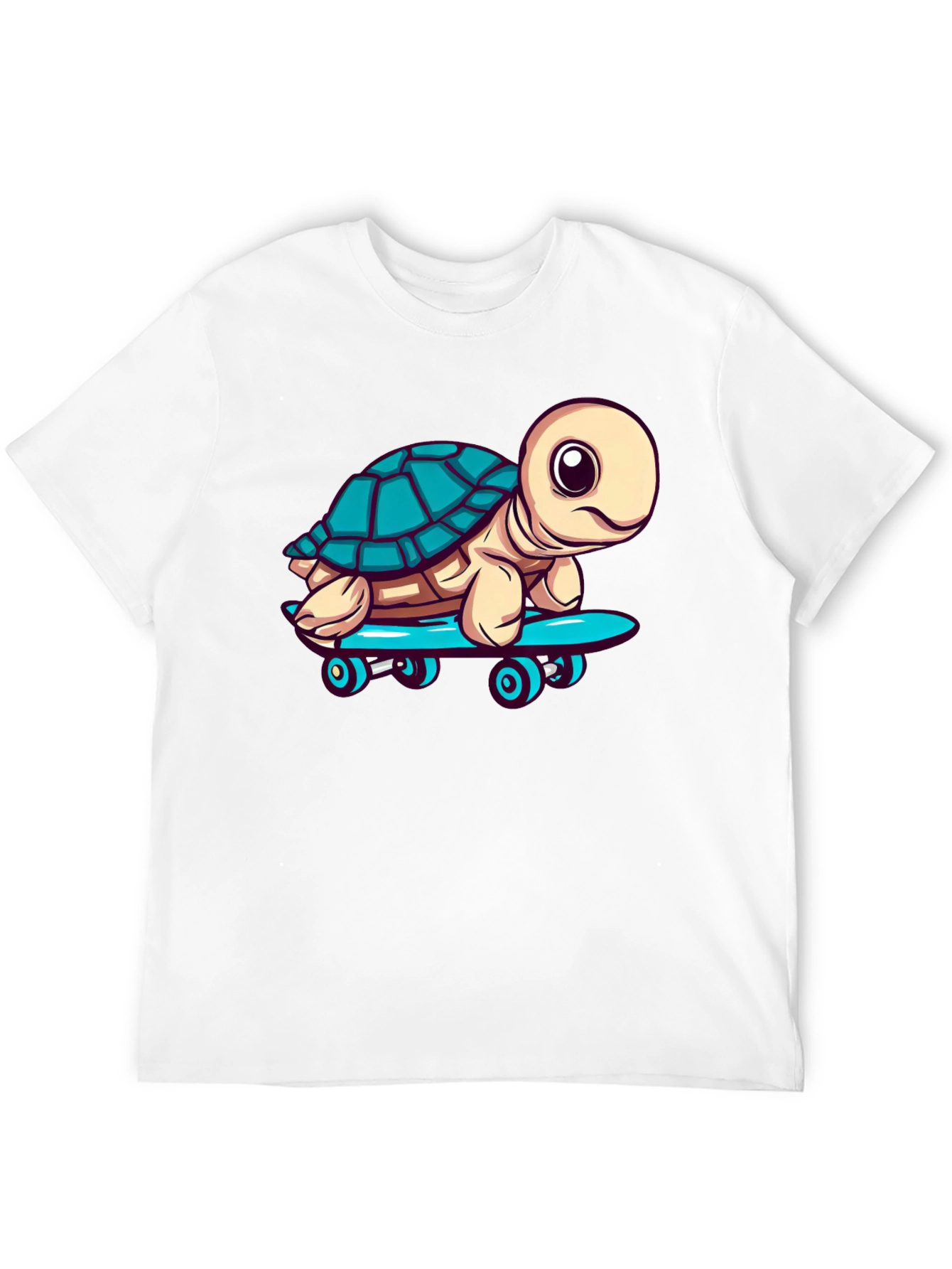 Turtle Skateboard Graphic T-Shirt