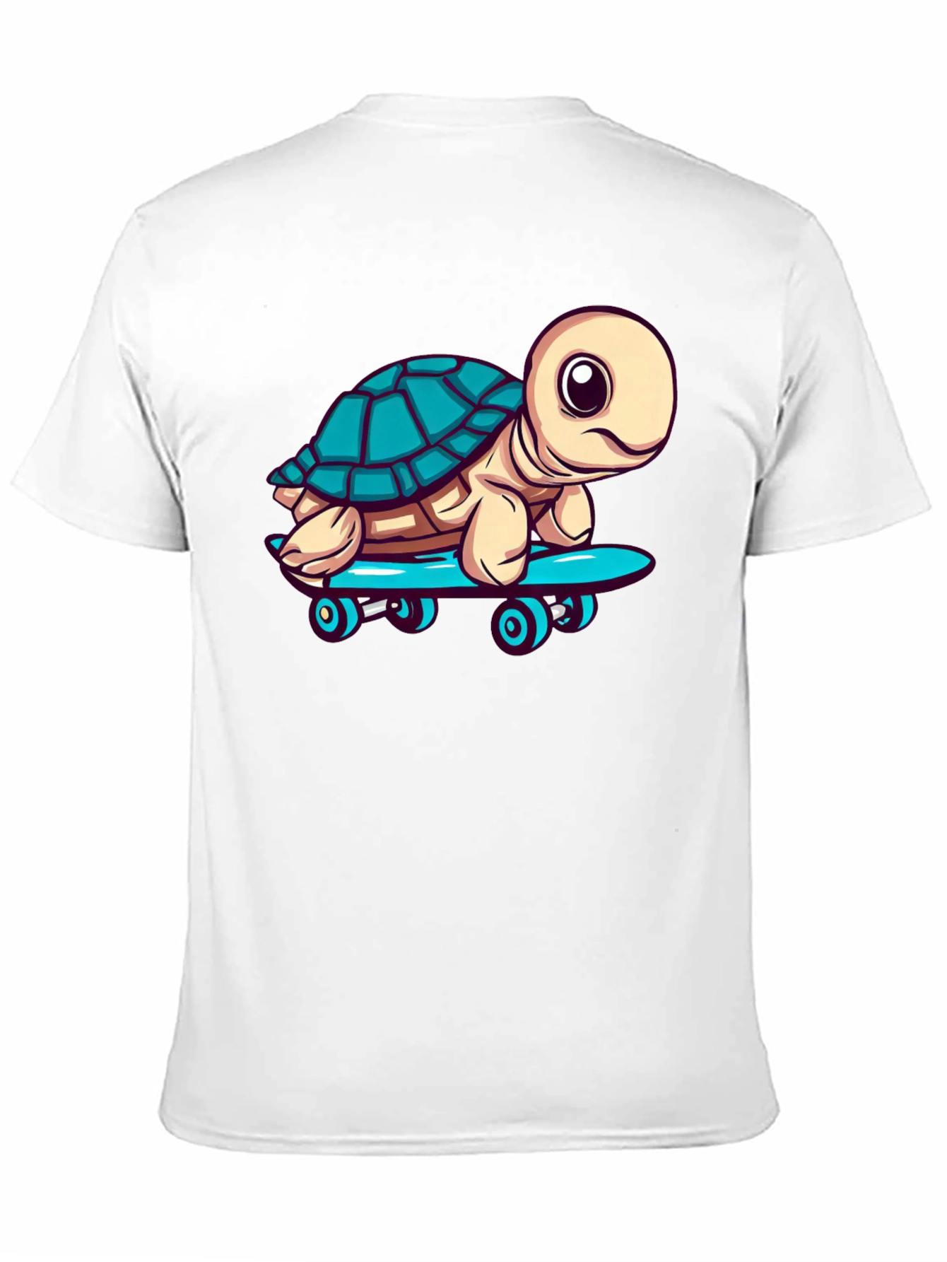 Turtle Skateboard Graphic T-Shirt