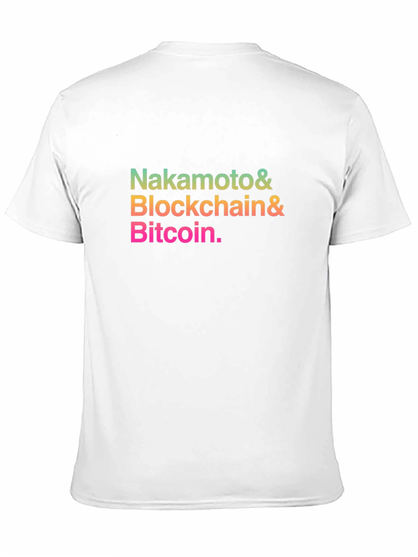 Nakamoto Blockchain Bitcoin Graphic Tee