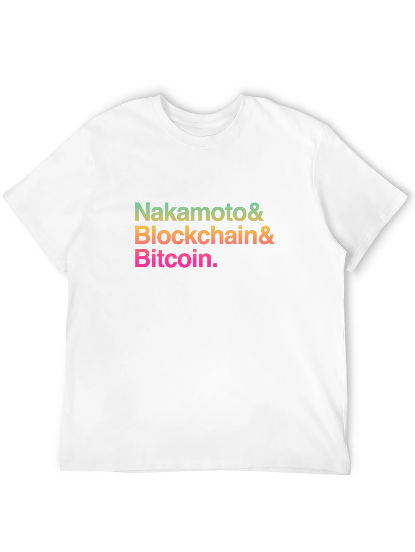 Nakamoto Blockchain Bitcoin Graphic Tee