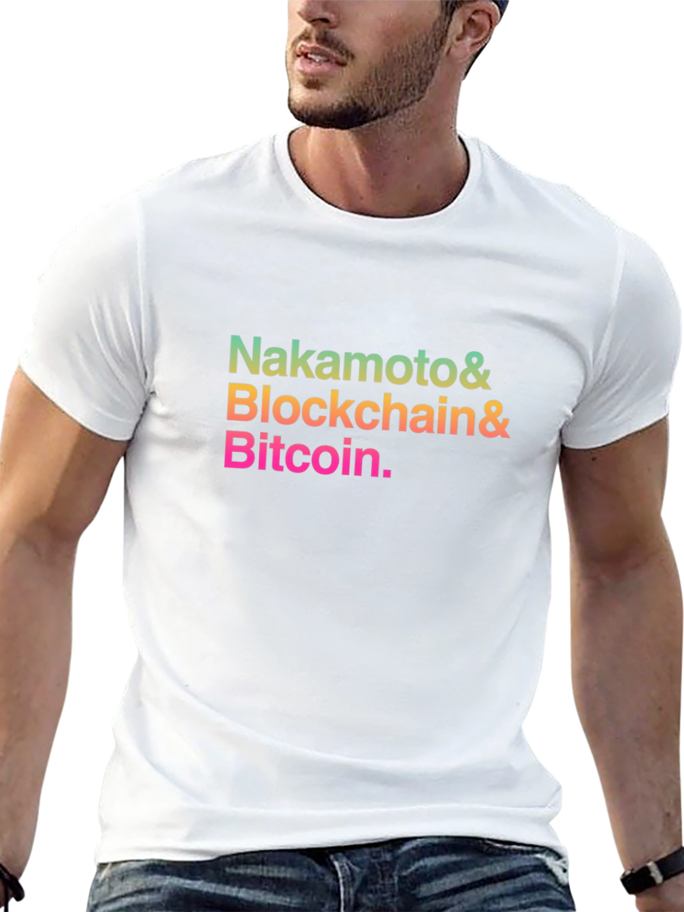 Nakamoto Blockchain Bitcoin Graphic Tee