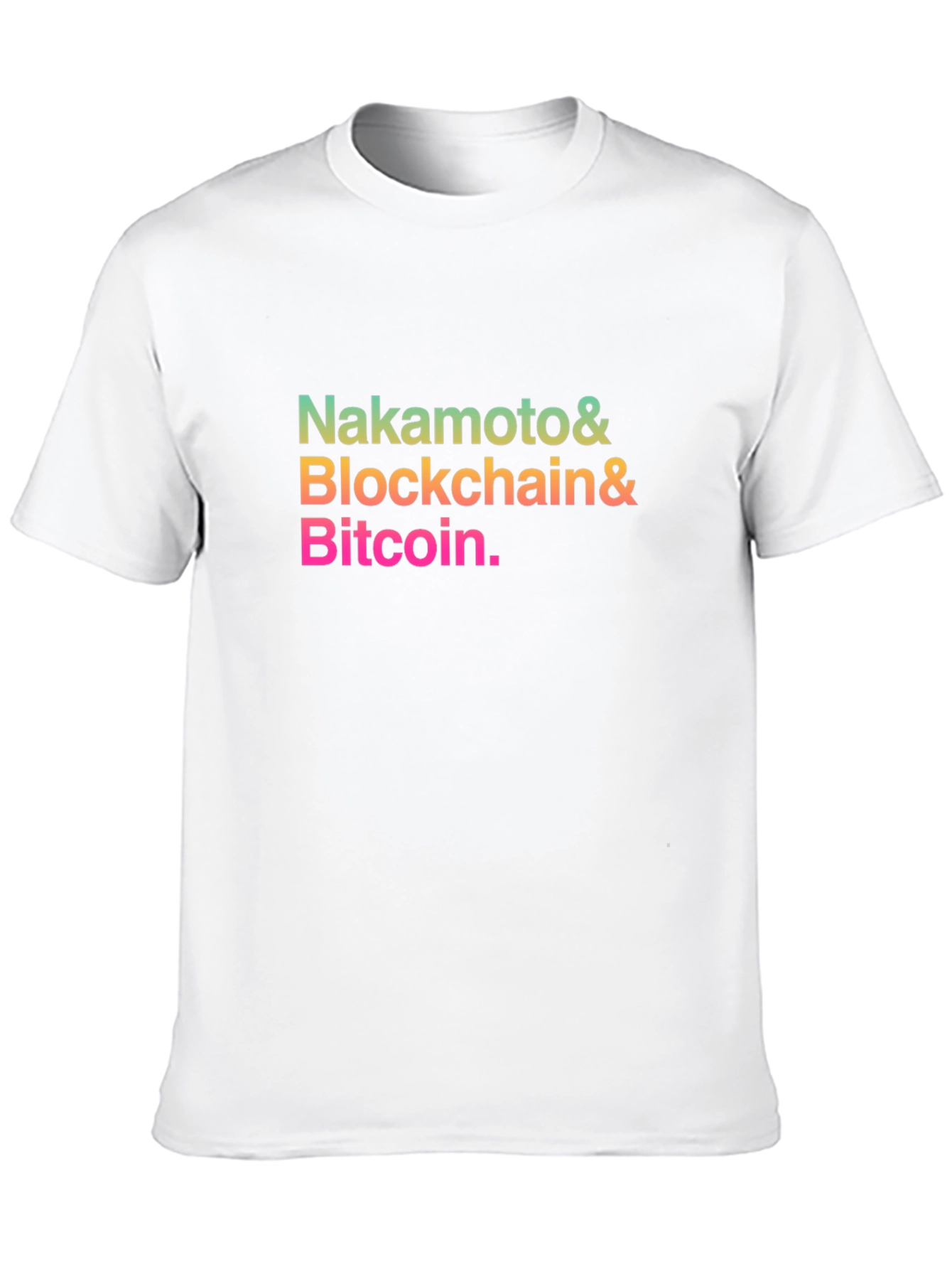 Nakamoto Blockchain Bitcoin Graphic Tee