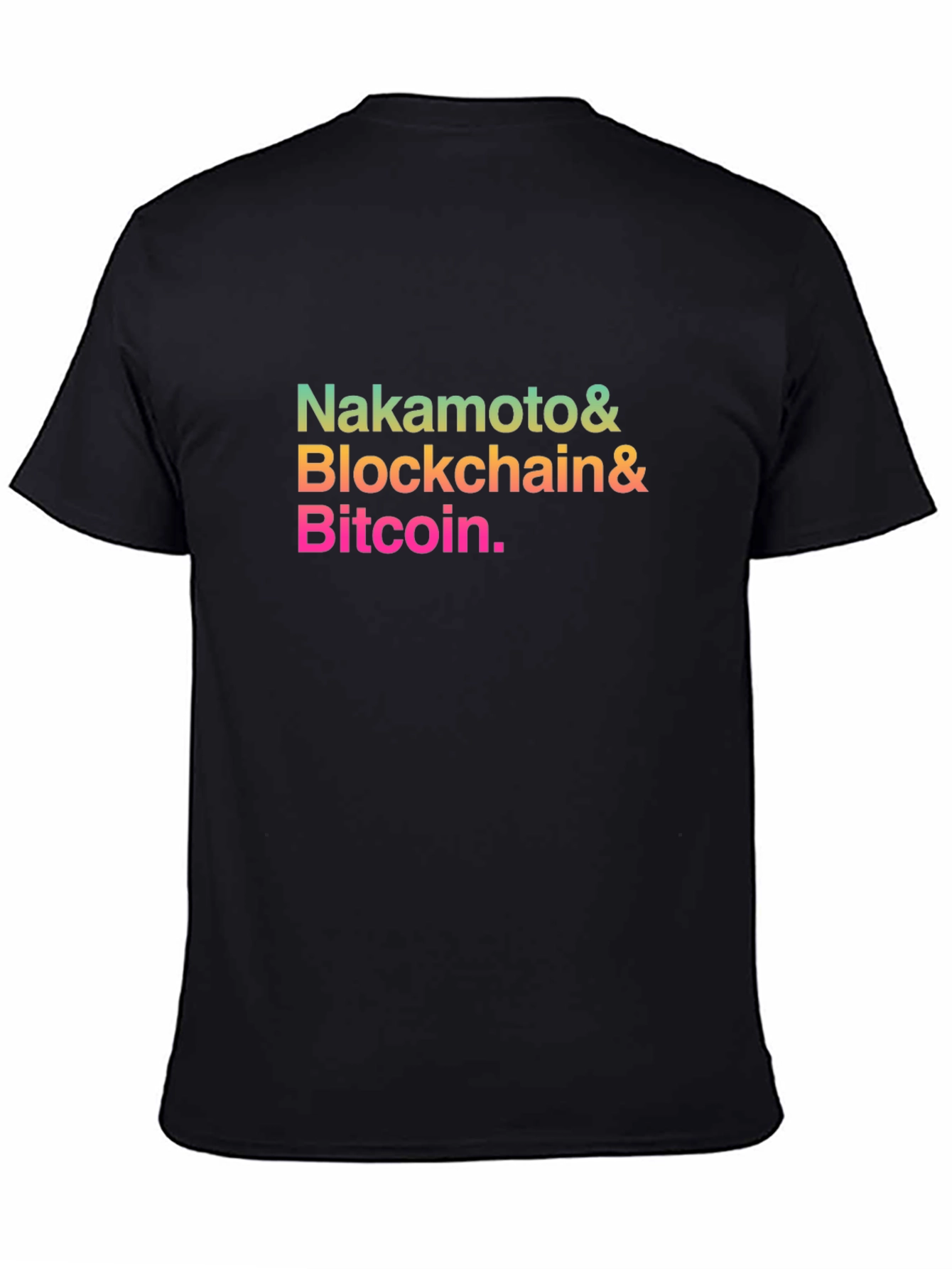 Nakamoto Blockchain Bitcoin Graphic Tee