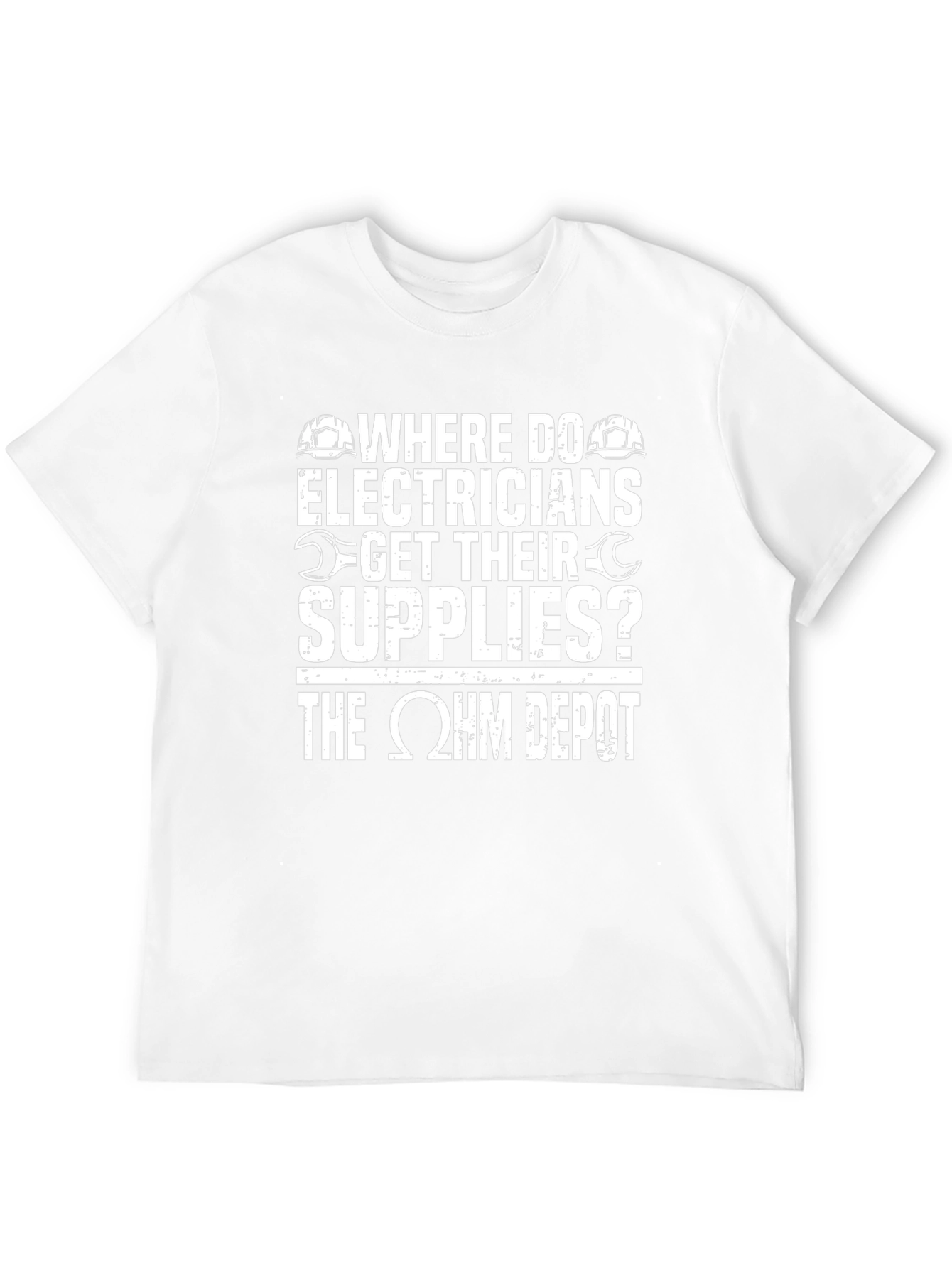 Electrician Supplies T-Shirt - Ohm Depot Humor Tee