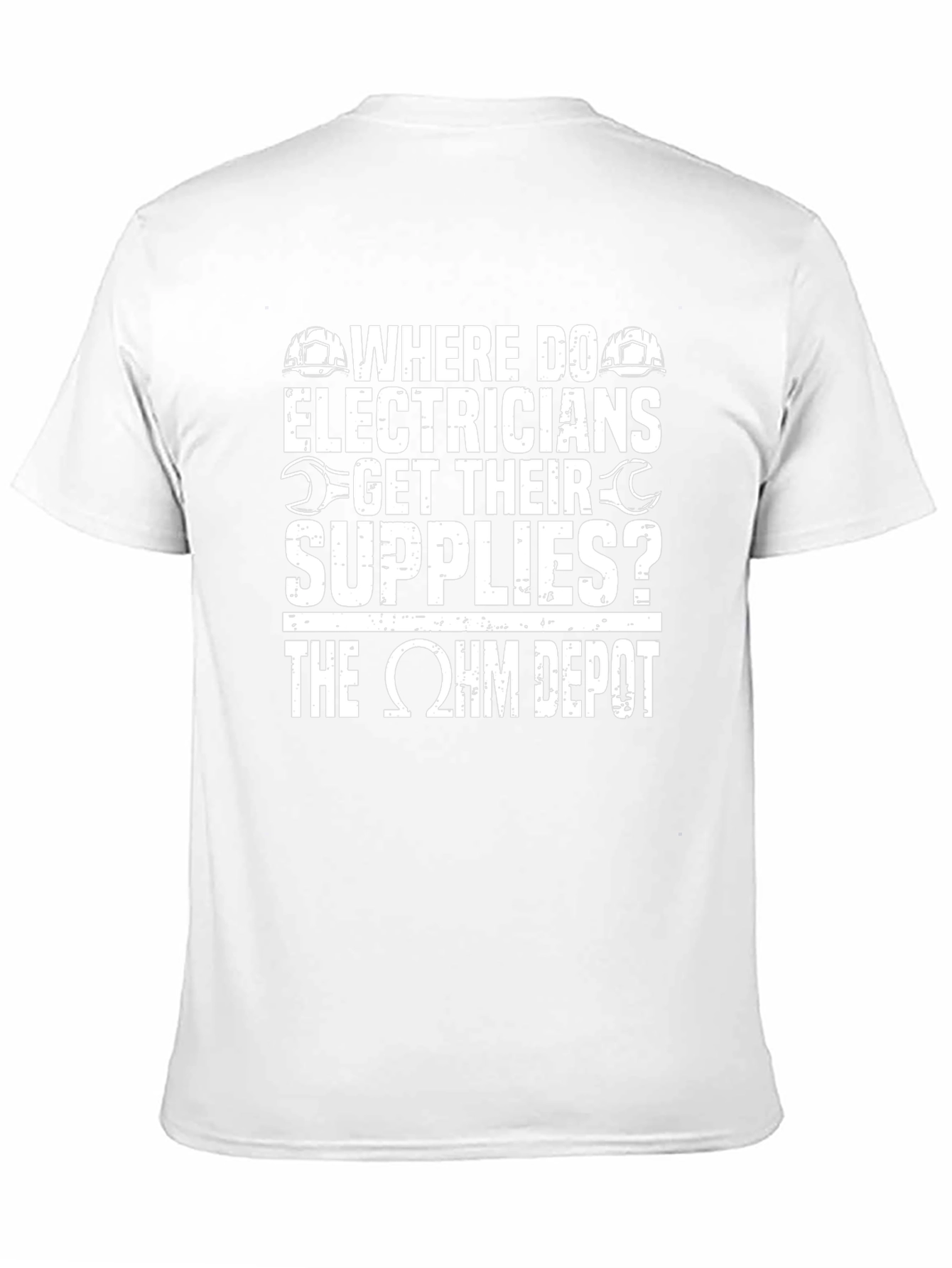Electrician Supplies T-Shirt - Ohm Depot Humor Tee