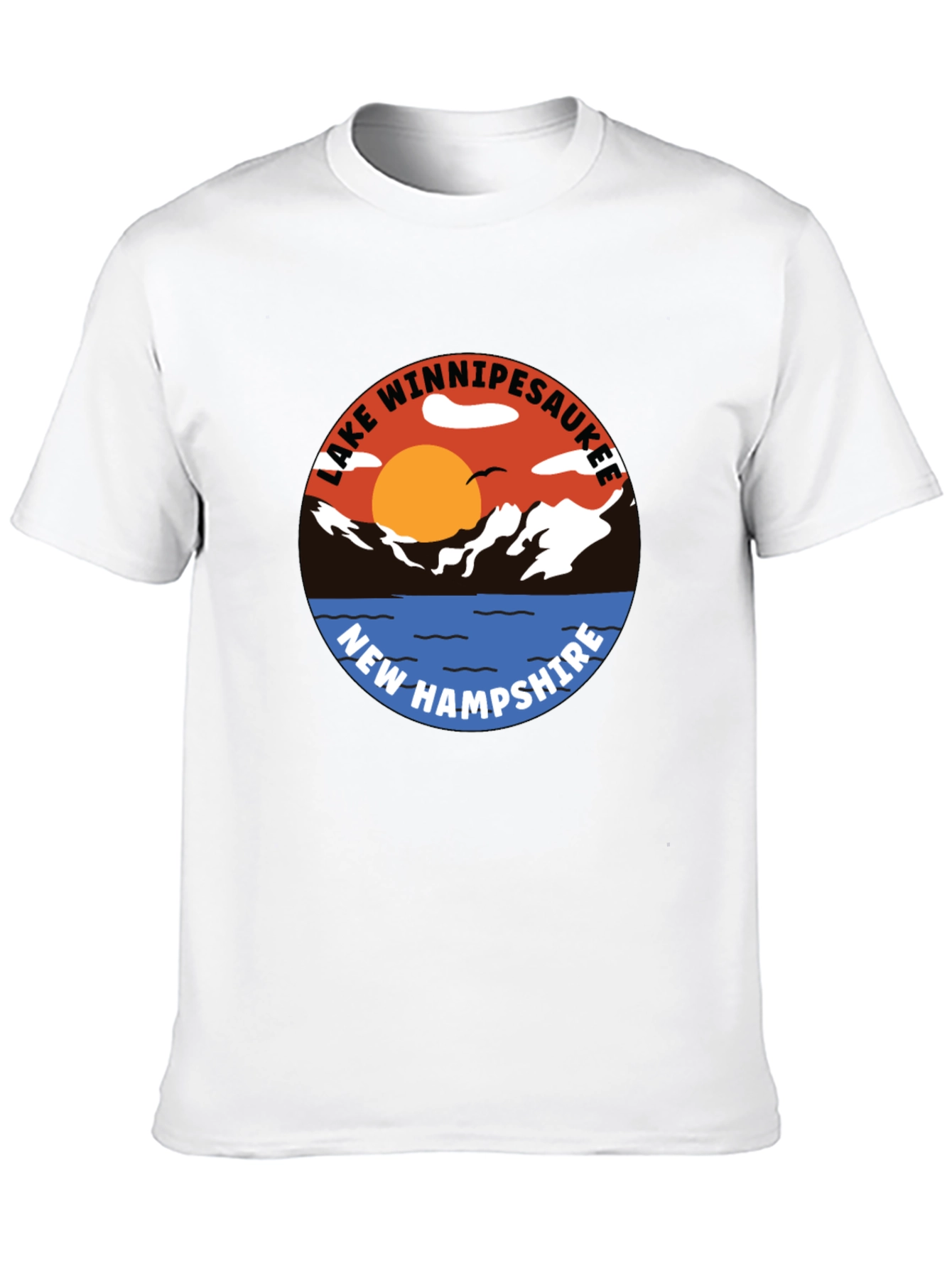 Lake Winnipesaukee New Hampshire Graphic T-Shirt