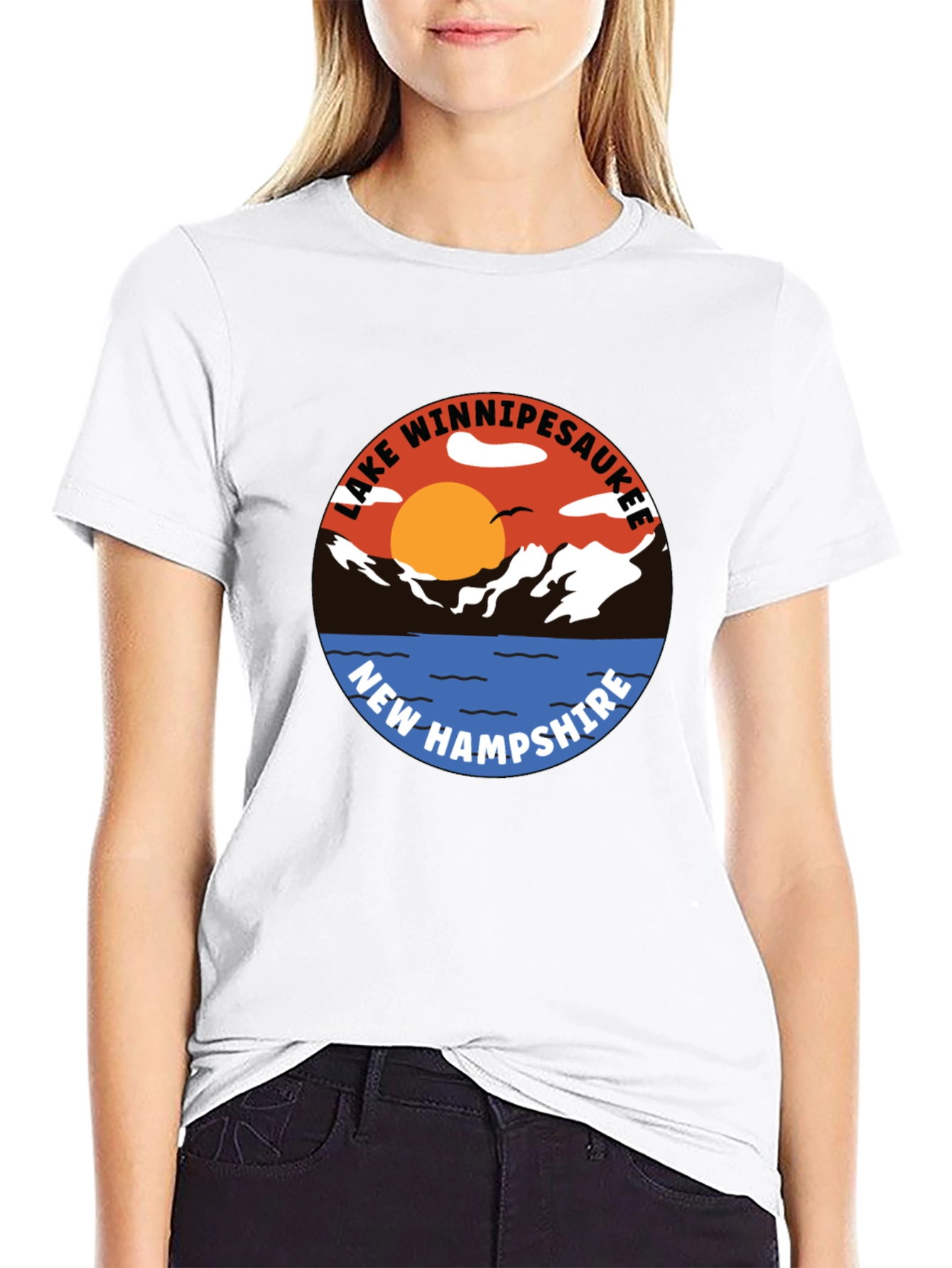 Lake Winnipesaukee New Hampshire Graphic T-Shirt