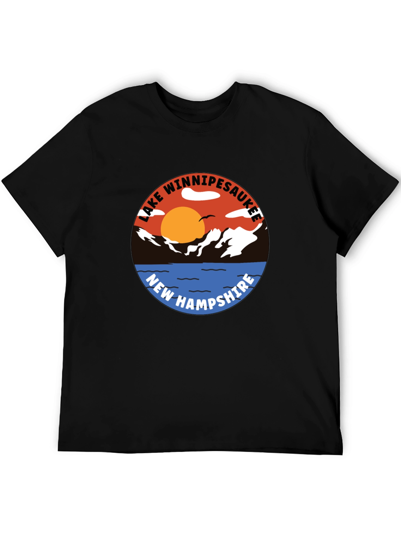 Lake Winnipesaukee New Hampshire Graphic T-Shirt