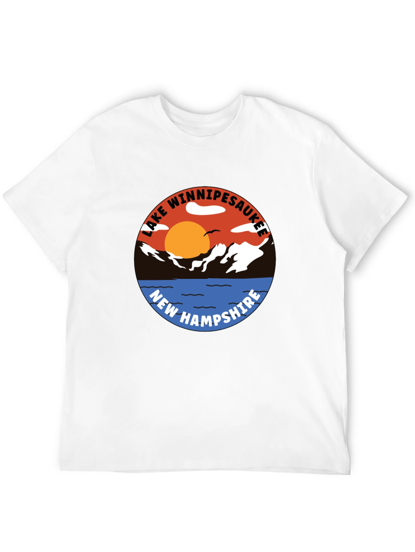 Lake Winnipesaukee New Hampshire Graphic T-Shirt